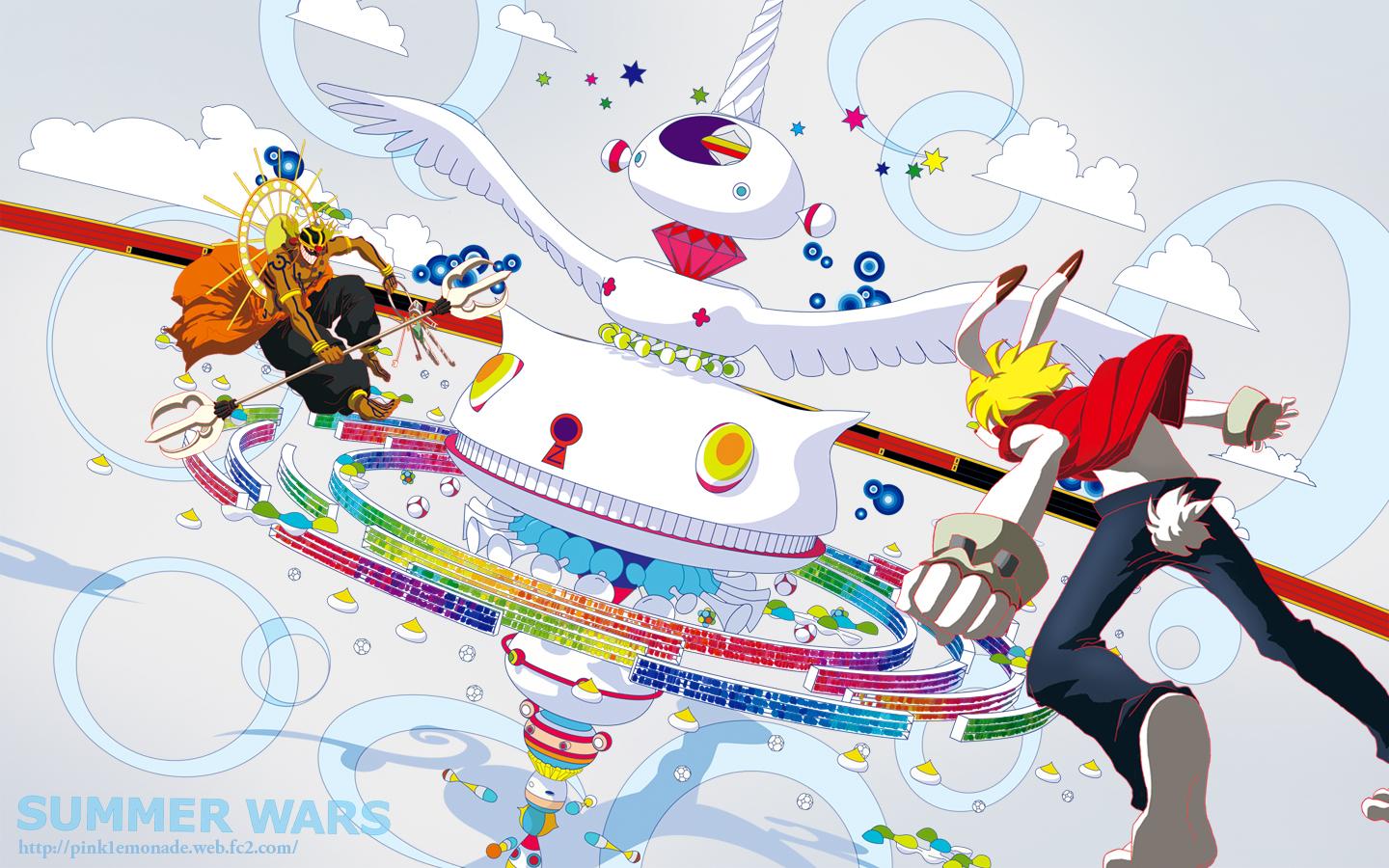 1440x900 king kazma love machine summer wars. konachan.com.com Anime Wallpaper