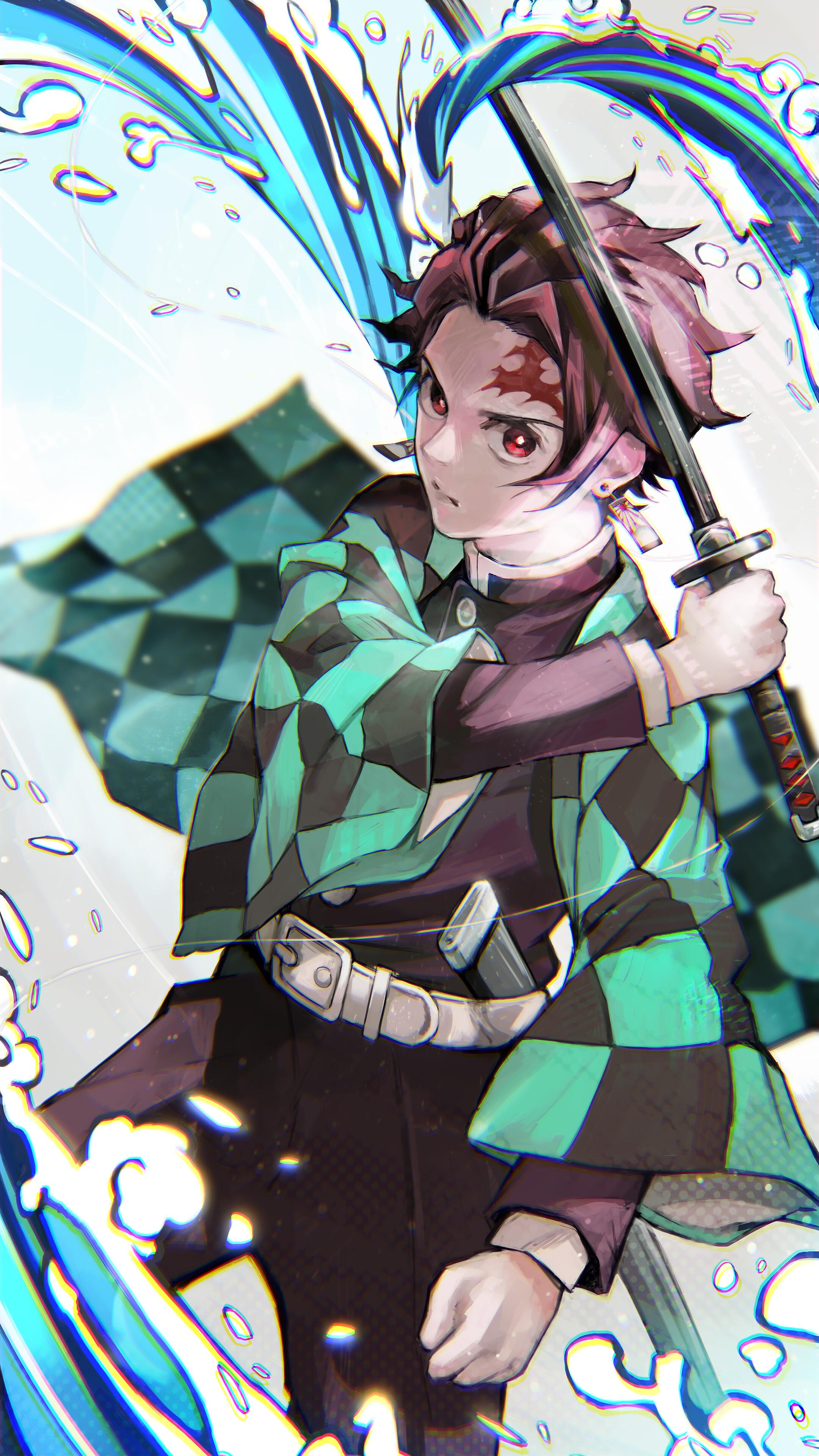 2160x3840 Tanjiro Kamado, Katana, Kimetsu no Yaiba, 4K phone HD Wallpaper, Image, Background, Photo and Picture. Mocah HD Wallpaper
