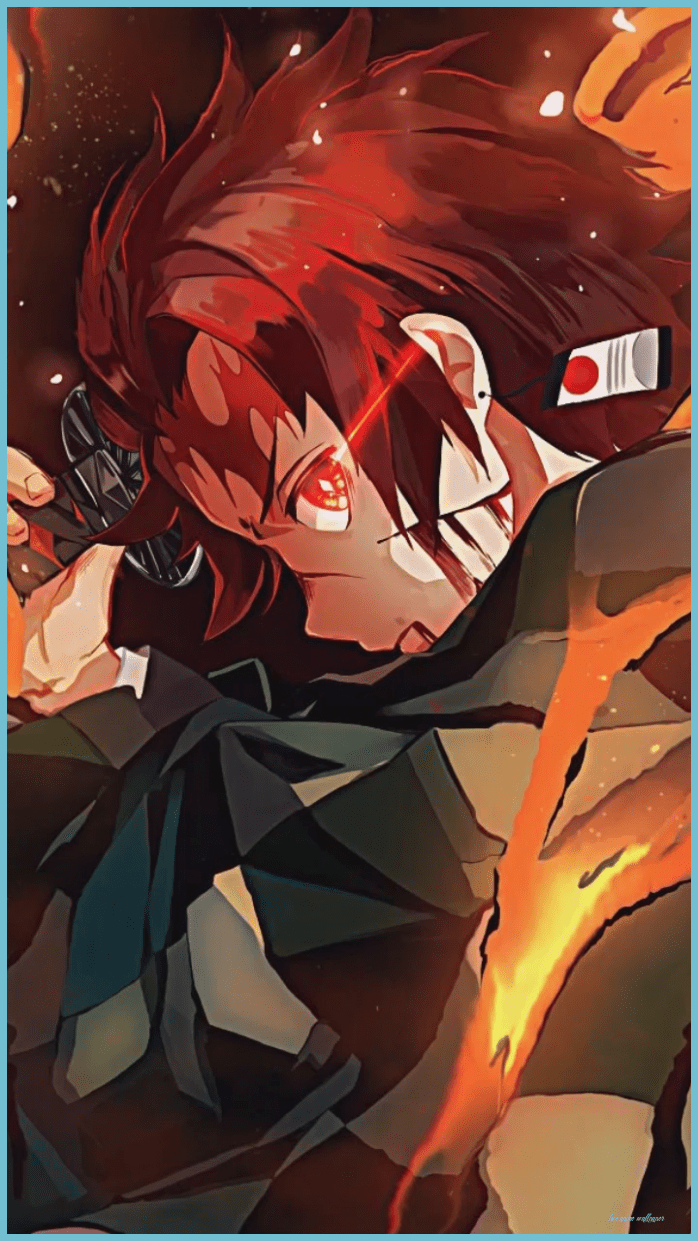 698x1241 Tanjiro Kamado Live Wallpaper Kimetsu No Yaiba Live Wallpaper
