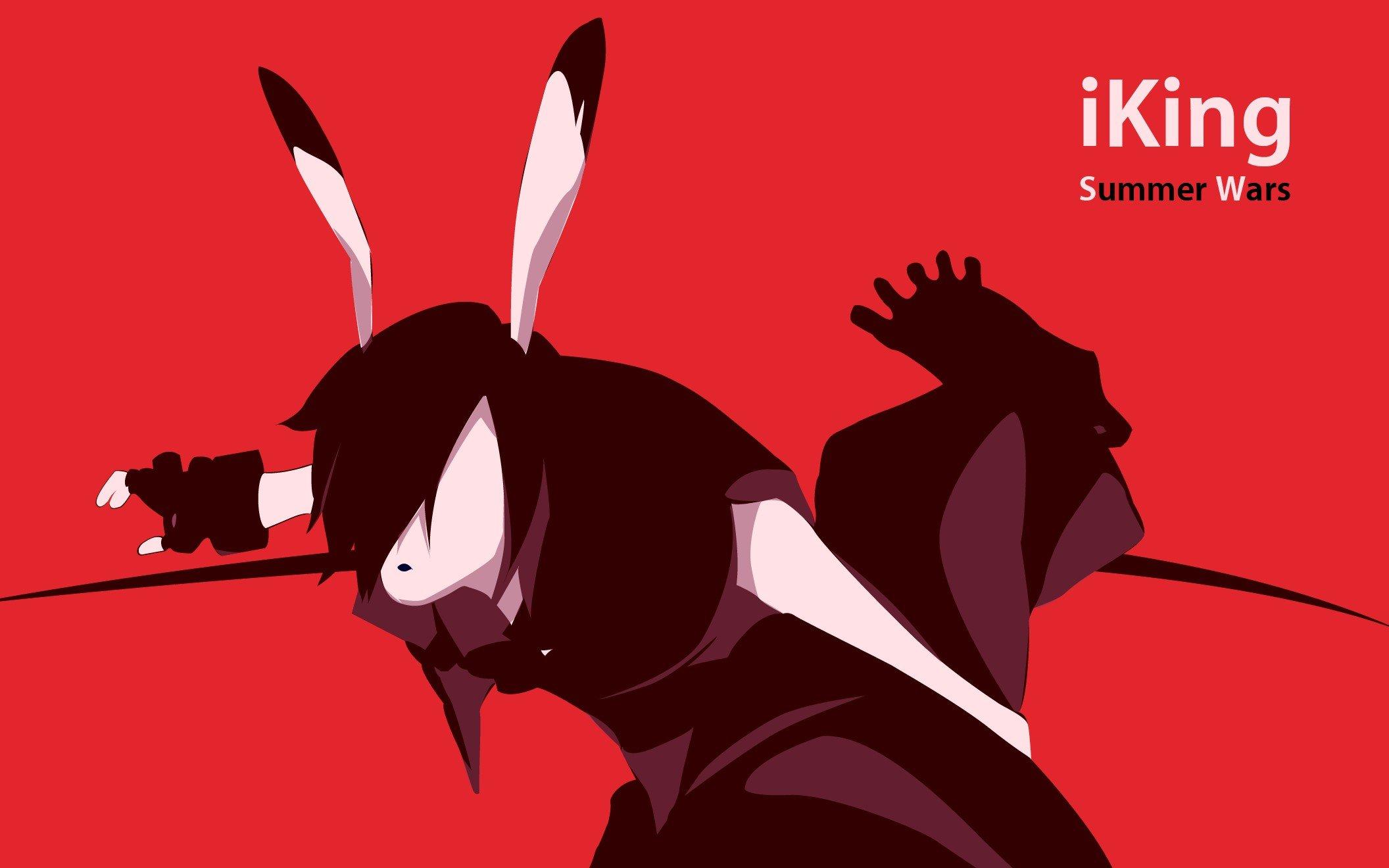 2112x1320 red, Gloves, Ipod, Silhouettes, King, Parody, Summer, Wars, Monochrome, Anime, Bunny, Ears, Anime, Girls Wallpaper HD / Desktop and Mobile Background