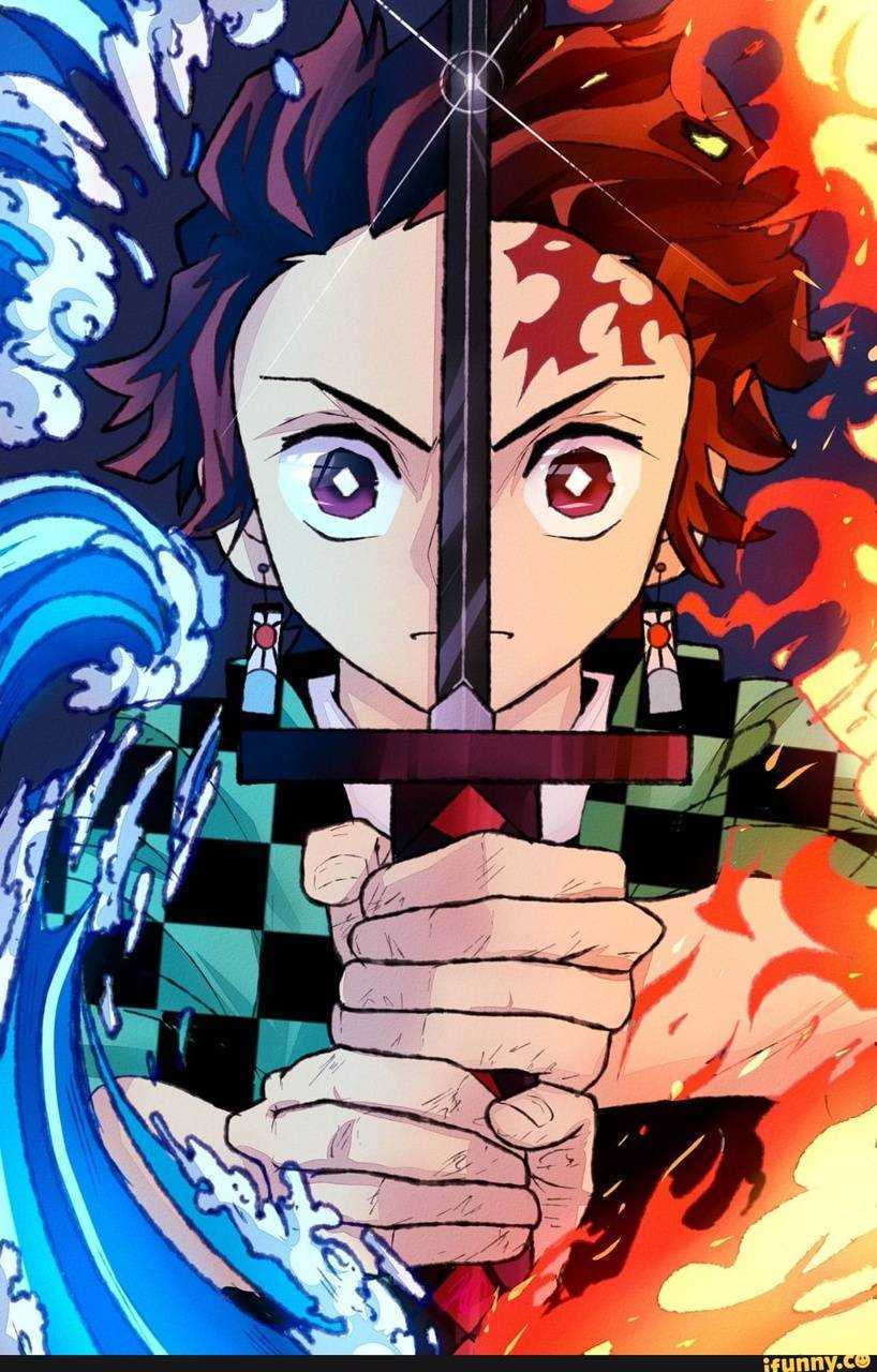 818x1280 Tanjiro Wallpaper