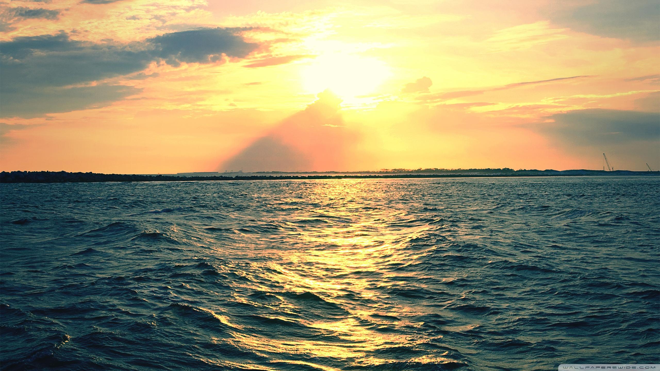 2560x1440 Through The Horizon Ultra HD Desktop Background Wallpaper for : Multi Display, Dual Monitor : Tablet