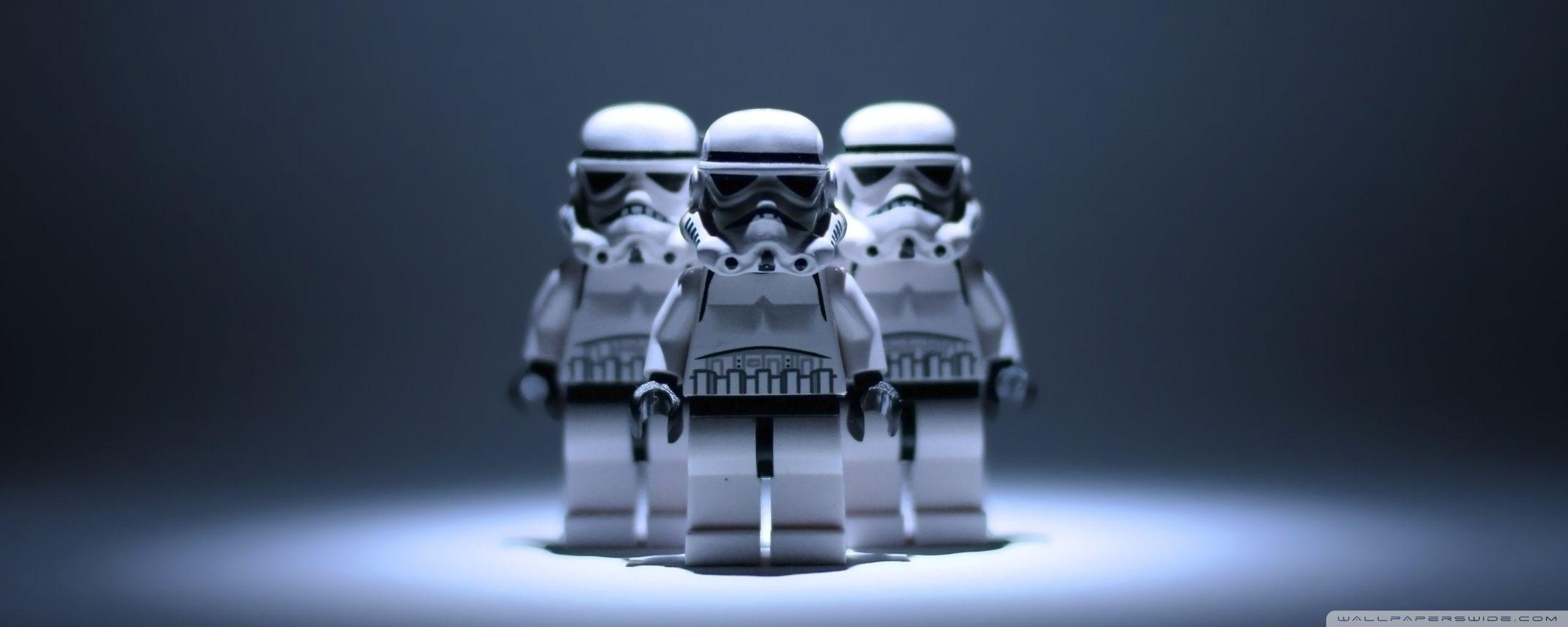 2560x1024 Group of Star Wars Dual Screen Wallpaper 2560X1024