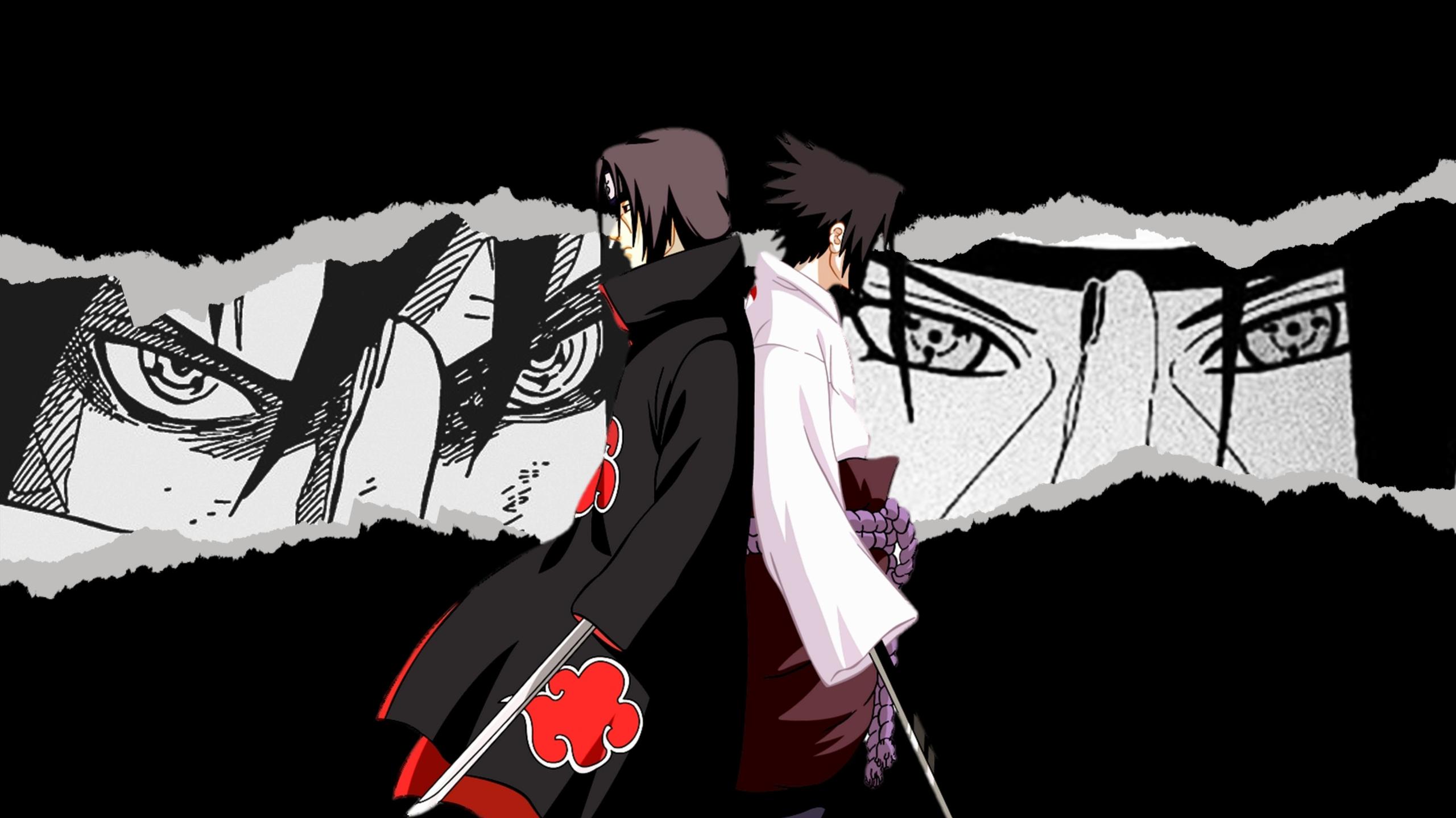 2560x1440 Itachi vs Sasuke 4K Naruto 1440P Resolution Wallpaper, HD Anime 4K Wallpaper, Image, Photo and Background