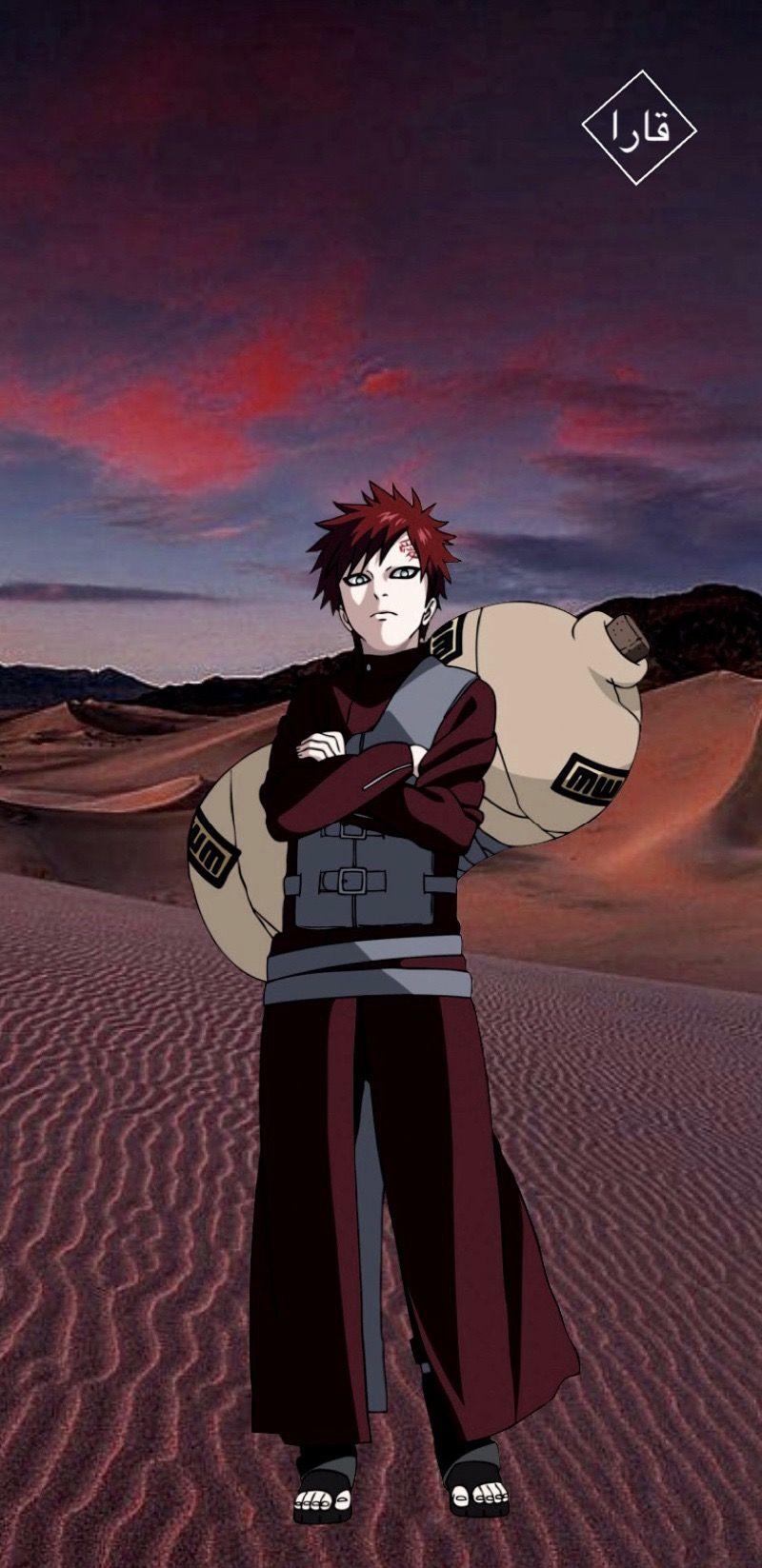 800x1647 Naruto Gaara Wallpaper