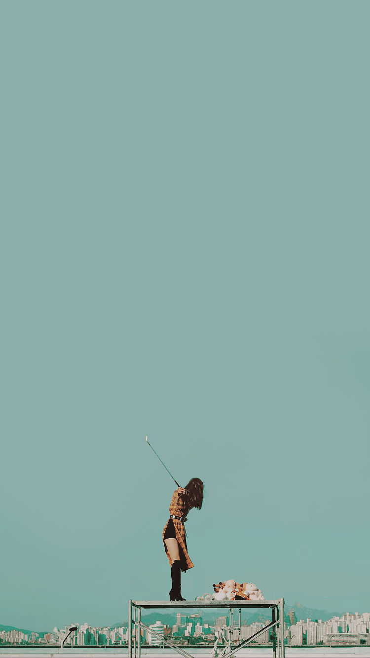 750x1334 Korean Aesthetic Girl Wallpaper