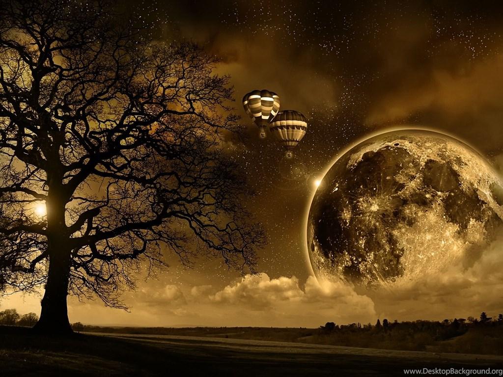 1024x768 Magic moon wallpaper abstract 3D_00428914 Wicca Online Community. Desktop Background