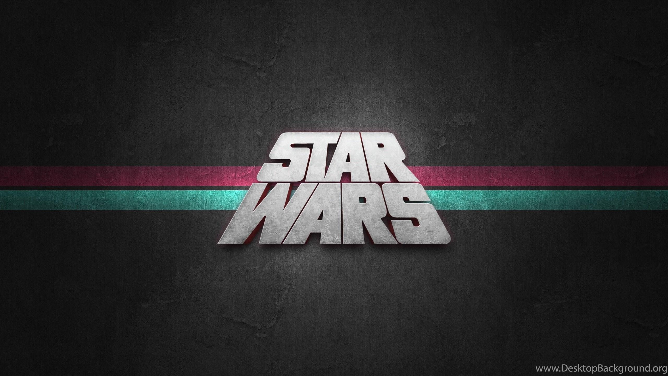 2560x1440 Star Wars Logo Old School Desktop Wallpaper Desktop Background