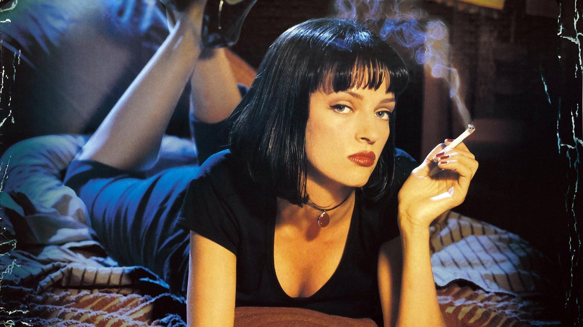 1920x1080 Mia Wallace Pulp Fiction Movie HD Wallpaper 1920×1080 Fiction Wallpaper Uma