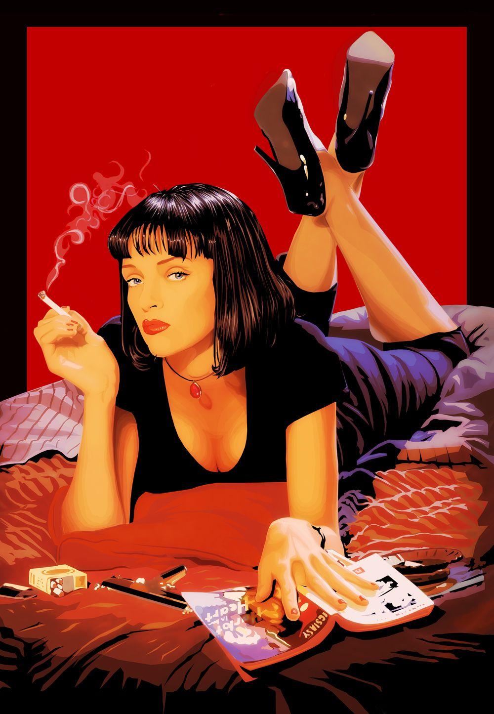 1000x1445 Pulp Fiction Wallpaper HD