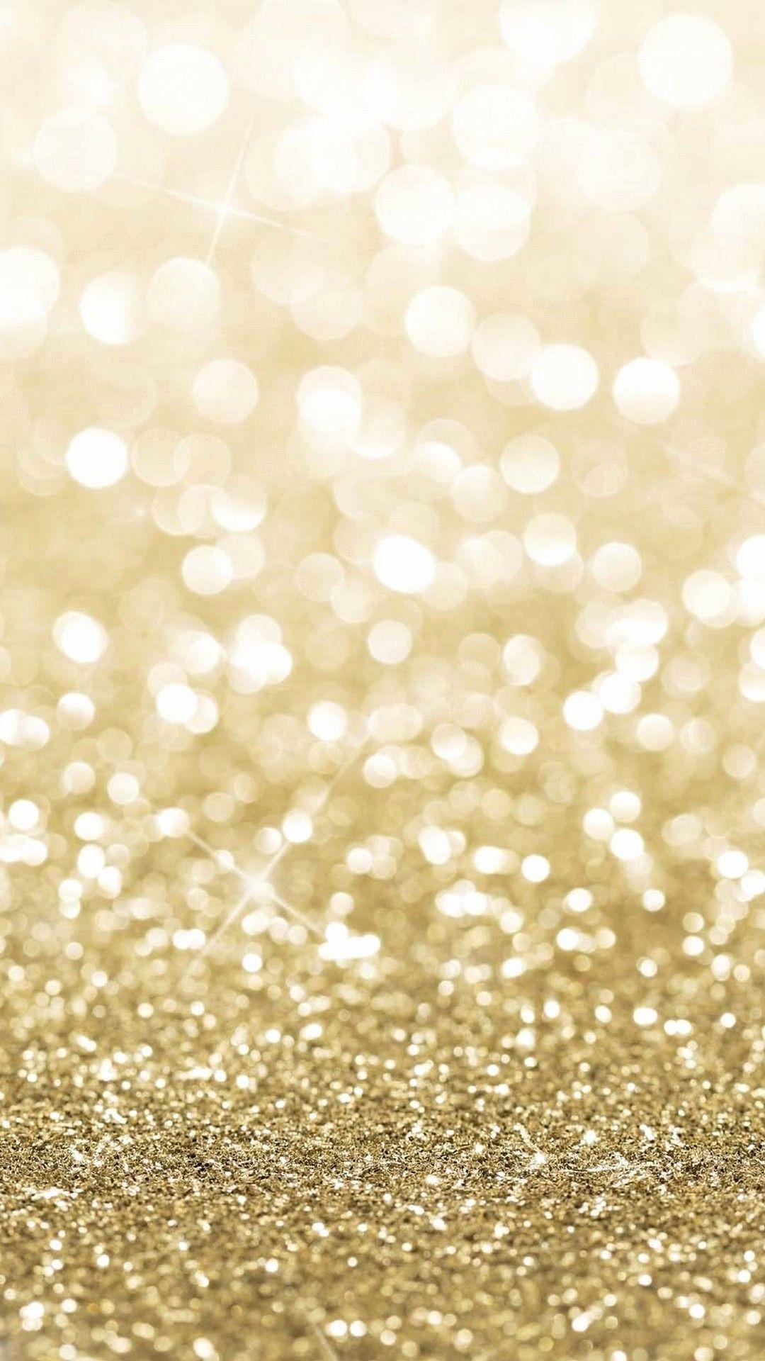 1080x1920 Gold Glitter iPhone Wallpaper