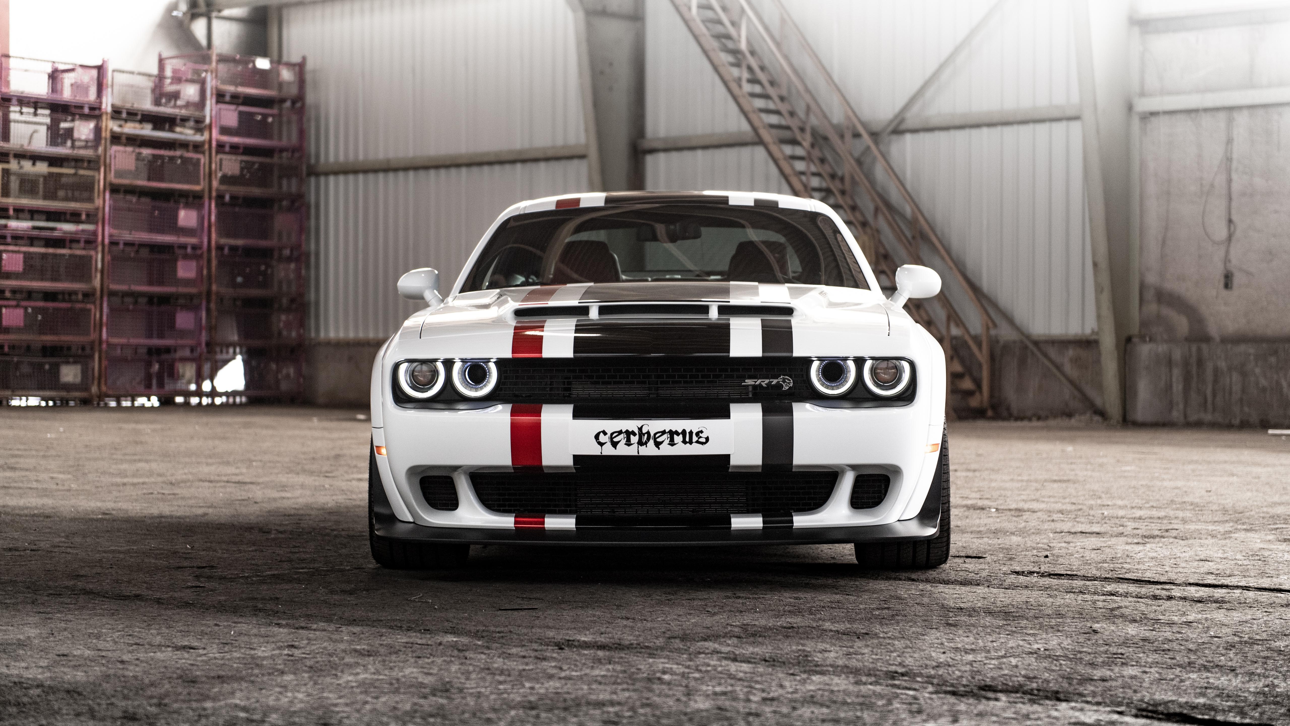 5120x2880 Geiger Dodge Challenger SRT Hellcat Cerberus 2019 4K 1 Wallpaper