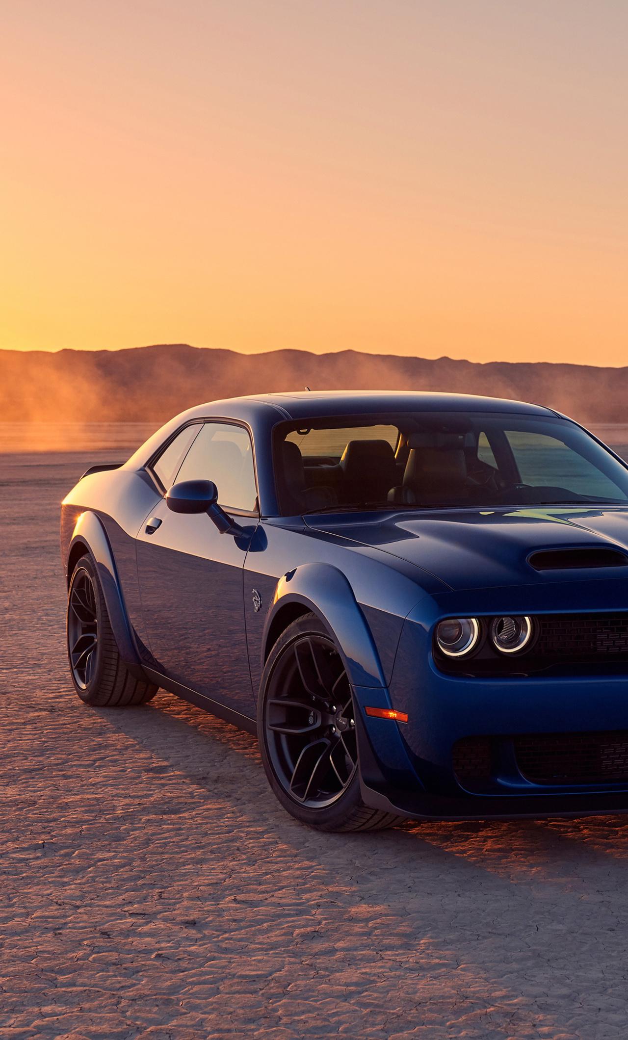 1280x2120 INDI: iPhone 6 Hellcat Logo Wallpaper