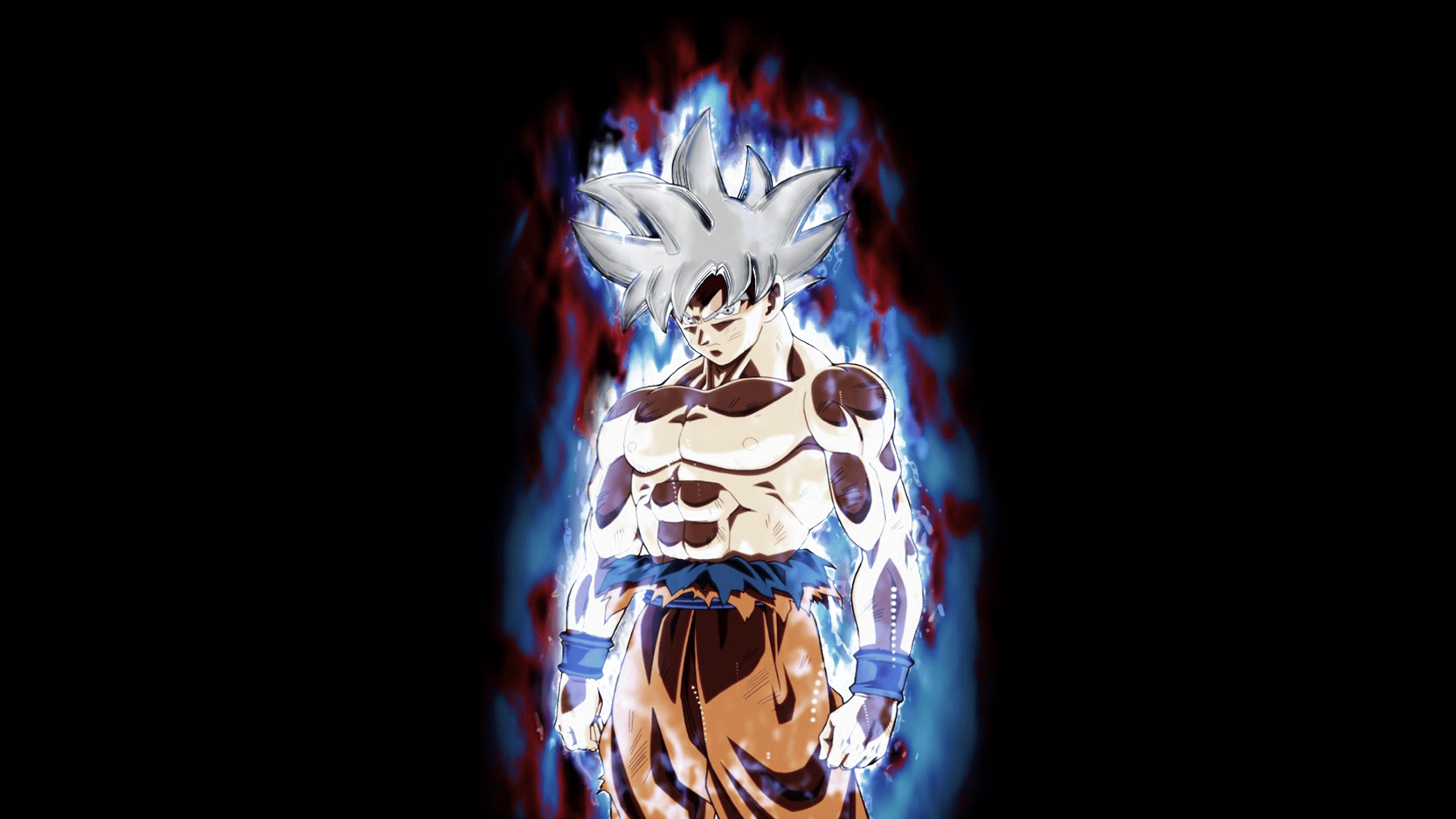 1920x1080 Mastered UI Goku Design Wallpaper I Made: Dragonballsuper