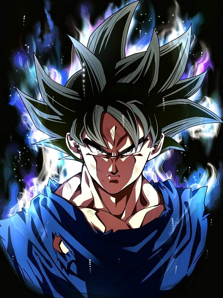 768x1024 Goku Wallpaper