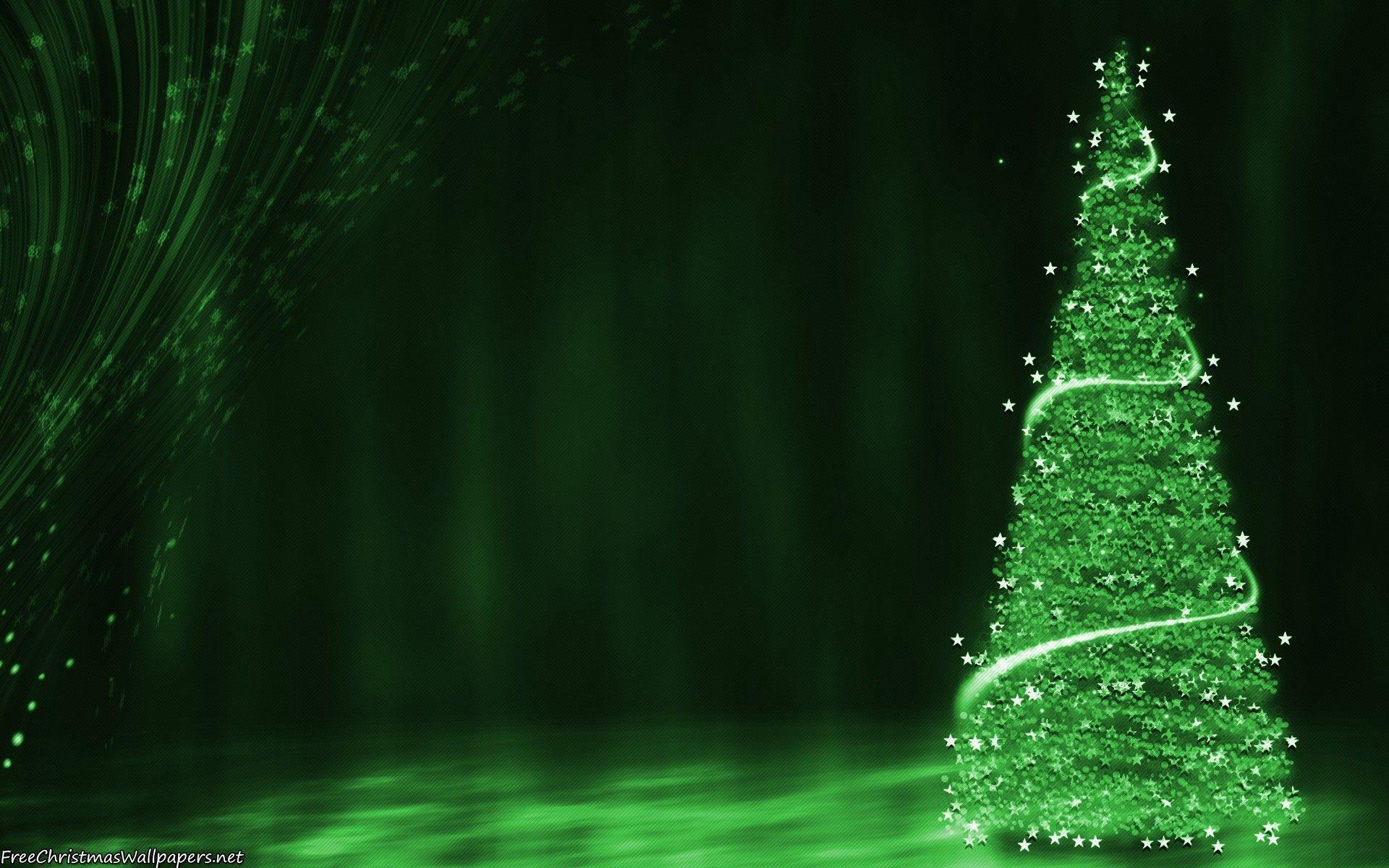 1920x1200 Christmas Aesthetic Green Wallpaper