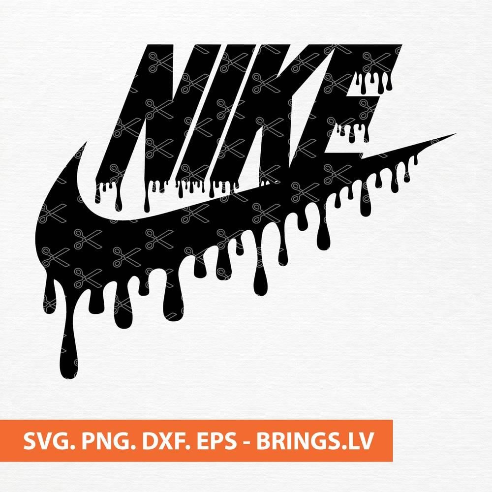 1000x1000 Nike SVG, Nike Drip SVG, Logo Nike SVG Cut File, Nike PNG, Nike Vector