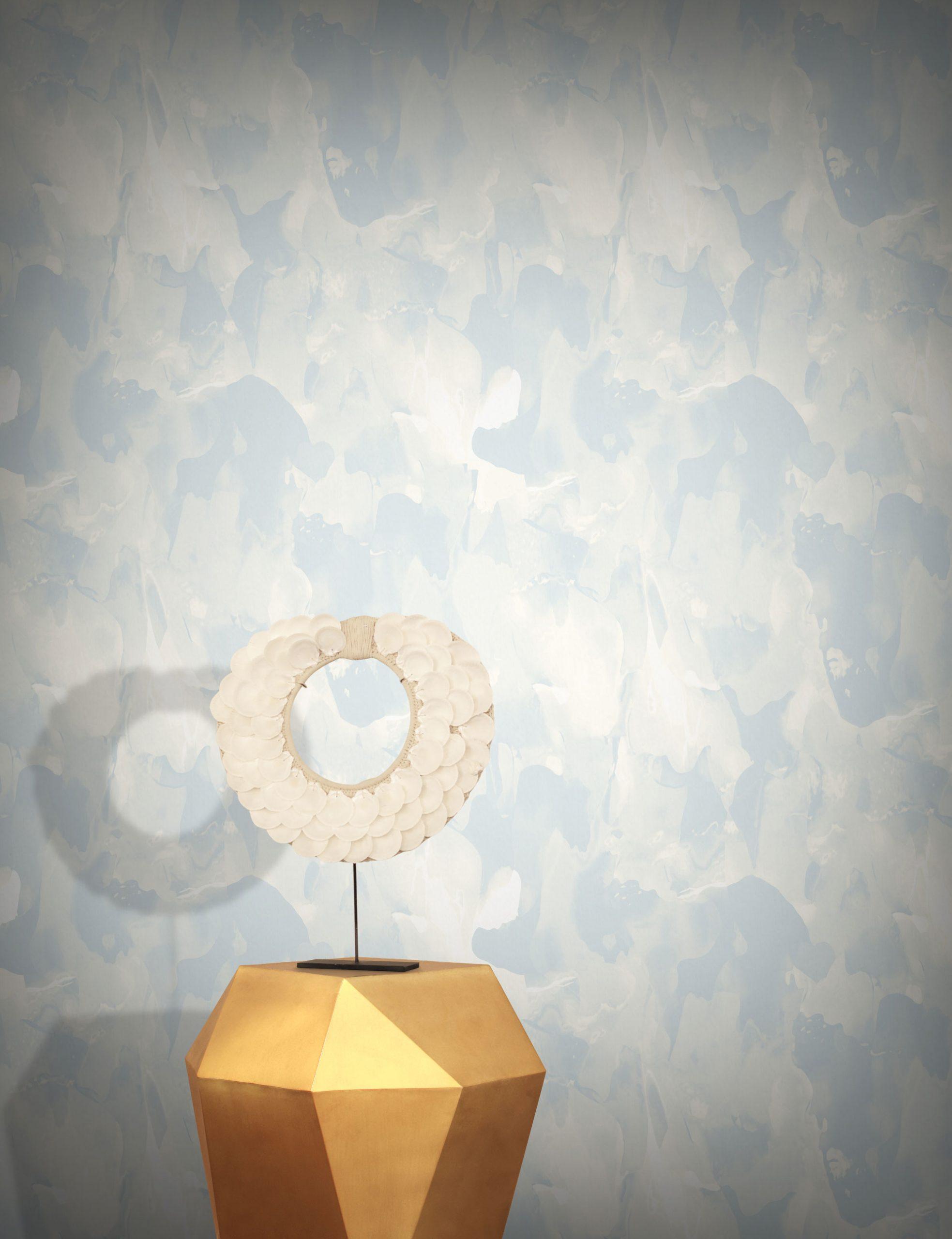 1967x2560 White & Blue Beautiful Abstract Colourful Wallpaper