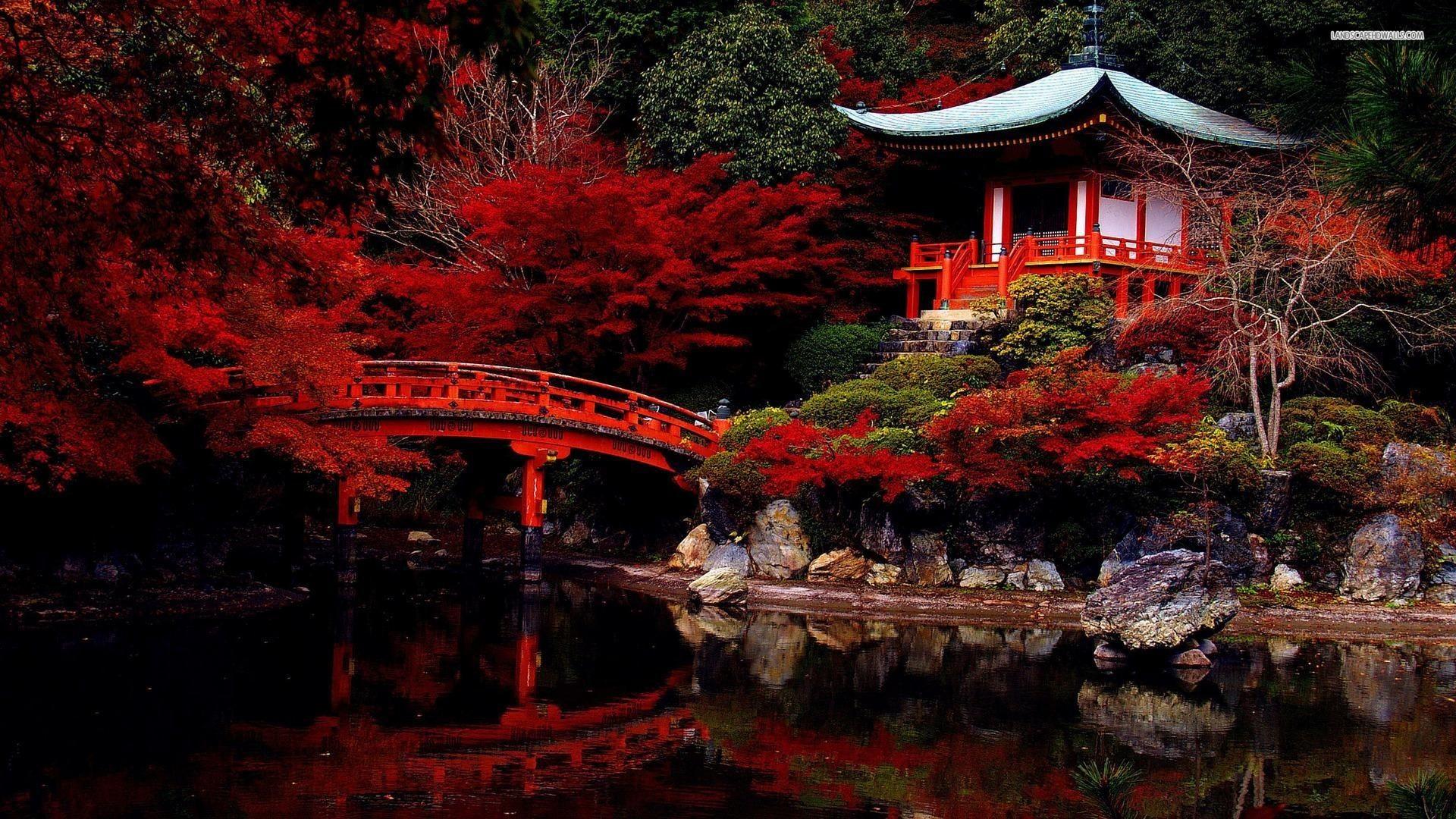 1920x1080 Japanesse Yellow Aesthetic Wallpaper