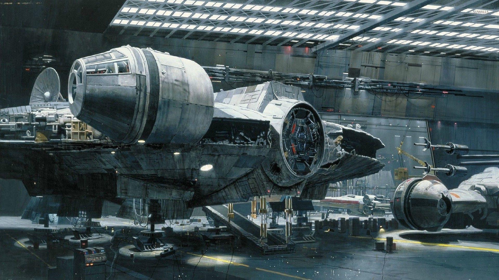 1920x1080 Star Wars painting wallpaper wallpaper