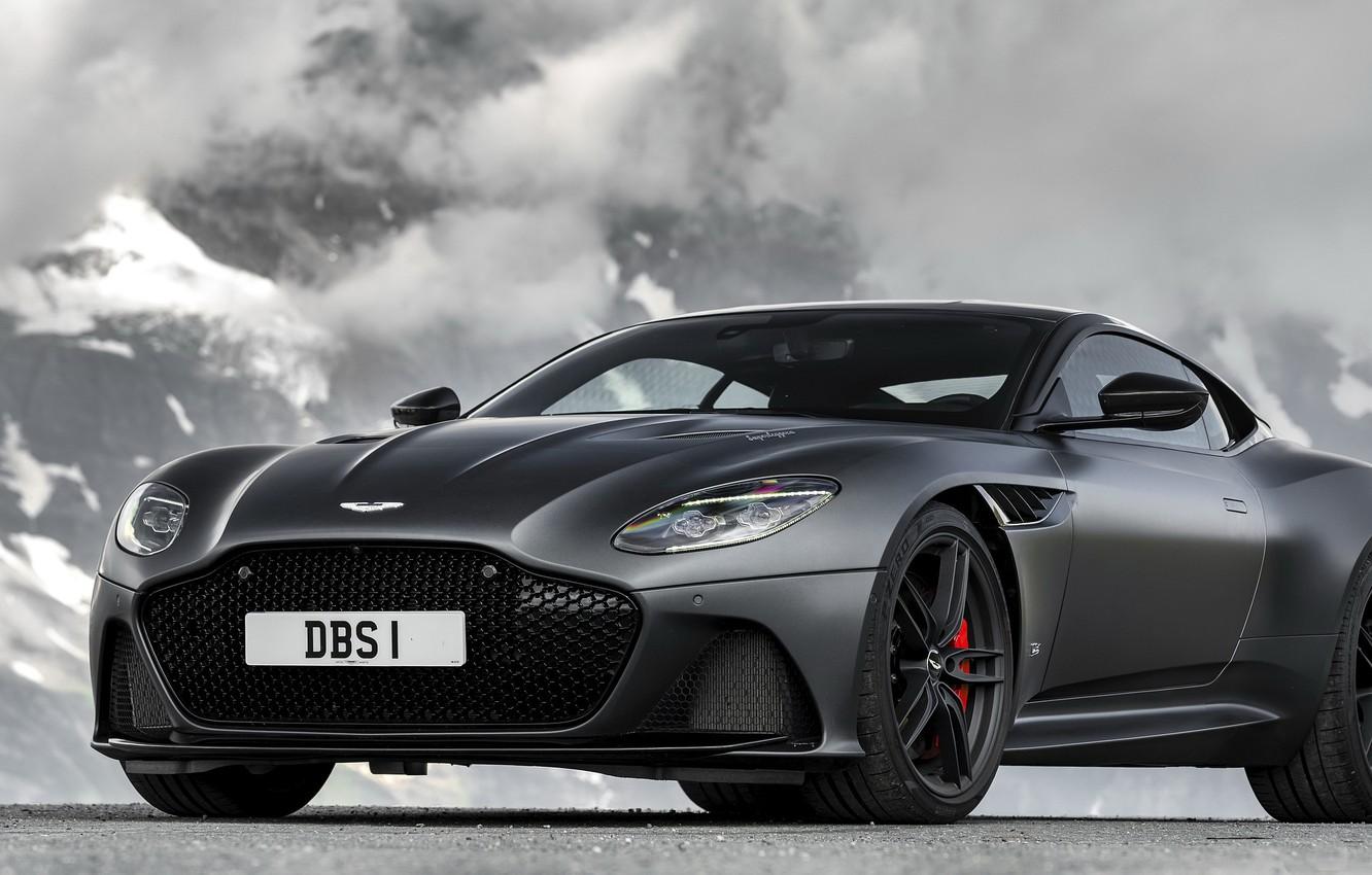 1332x850 Wallpaper Aston Martin, DBS, Superleggera, Black, Matte image for desktop, section aston martin
