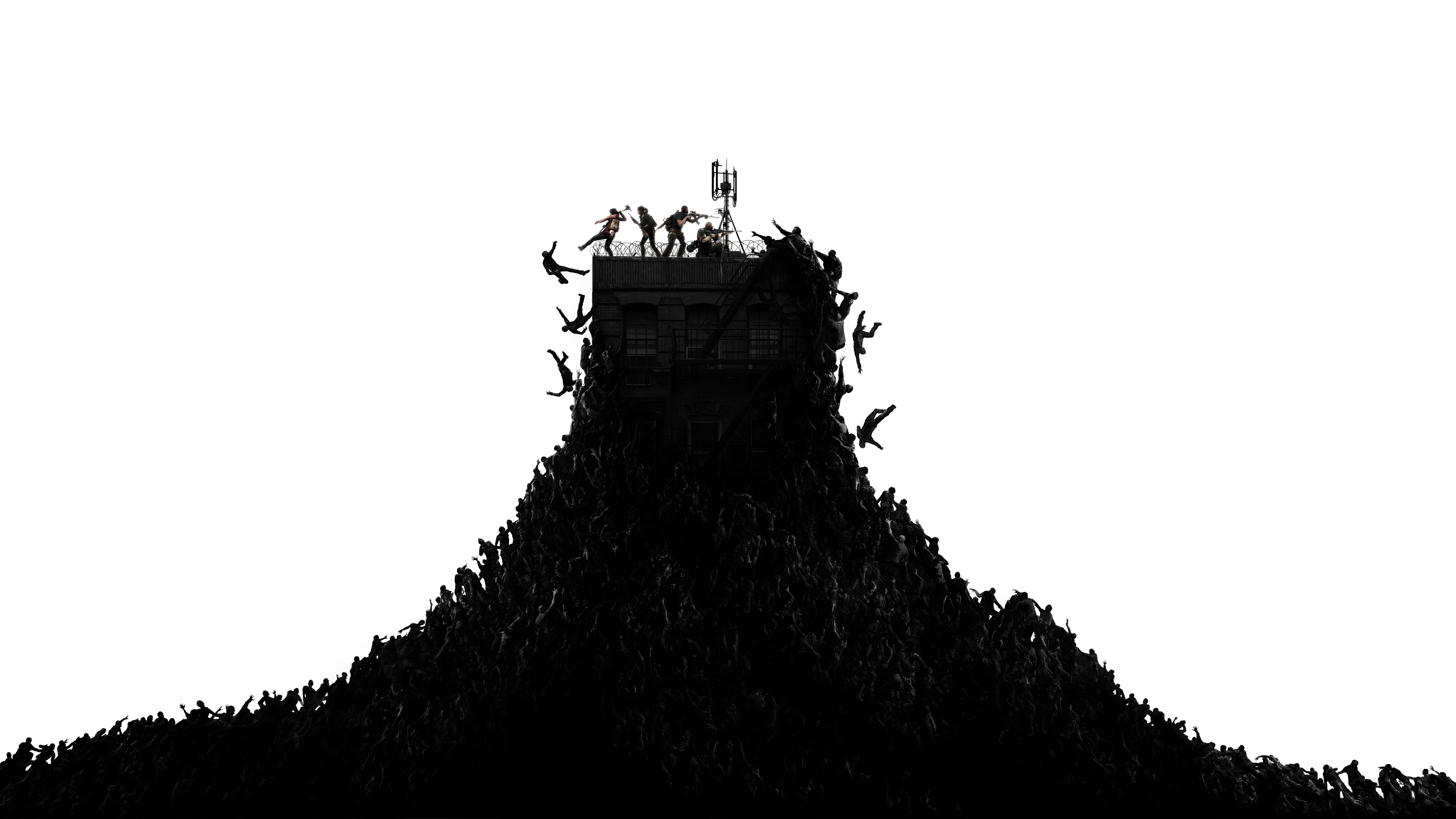 7680x4320 World War Z, Zombie Horde, 8K wallpaper HD Wallpaper