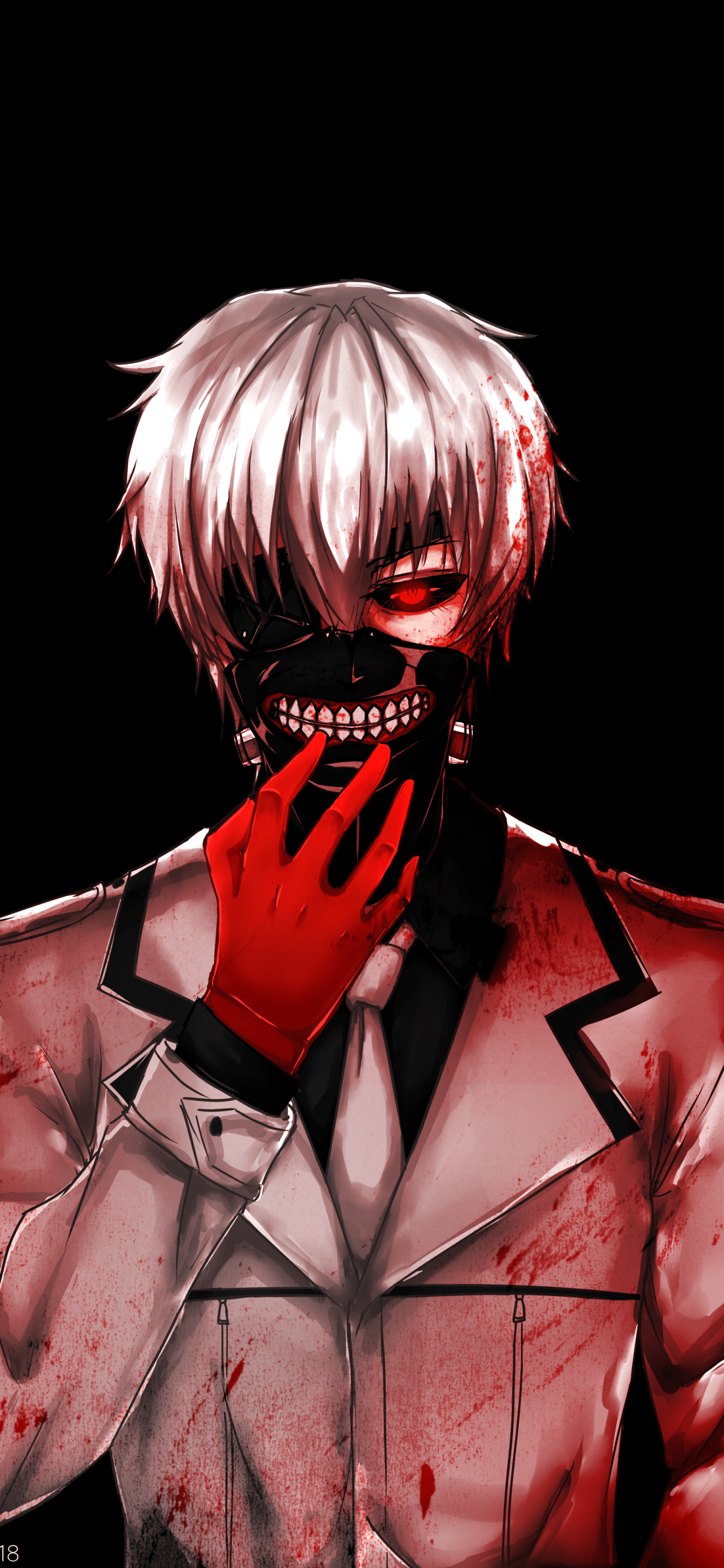 1242x2688 Anime Tokyo Ghoul:re