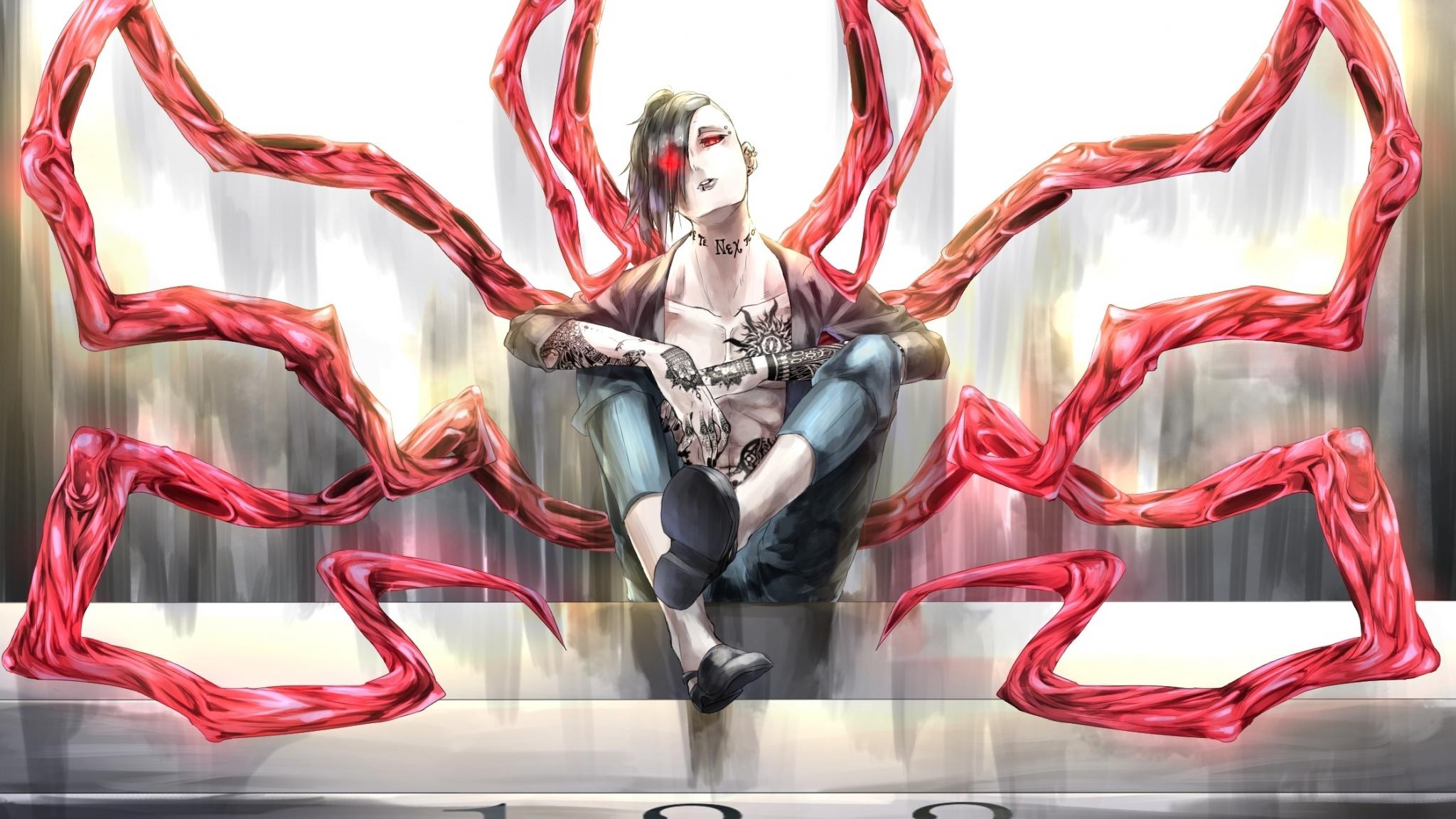 2048x1152 Wallpaper Wide Tokyo Ghoul