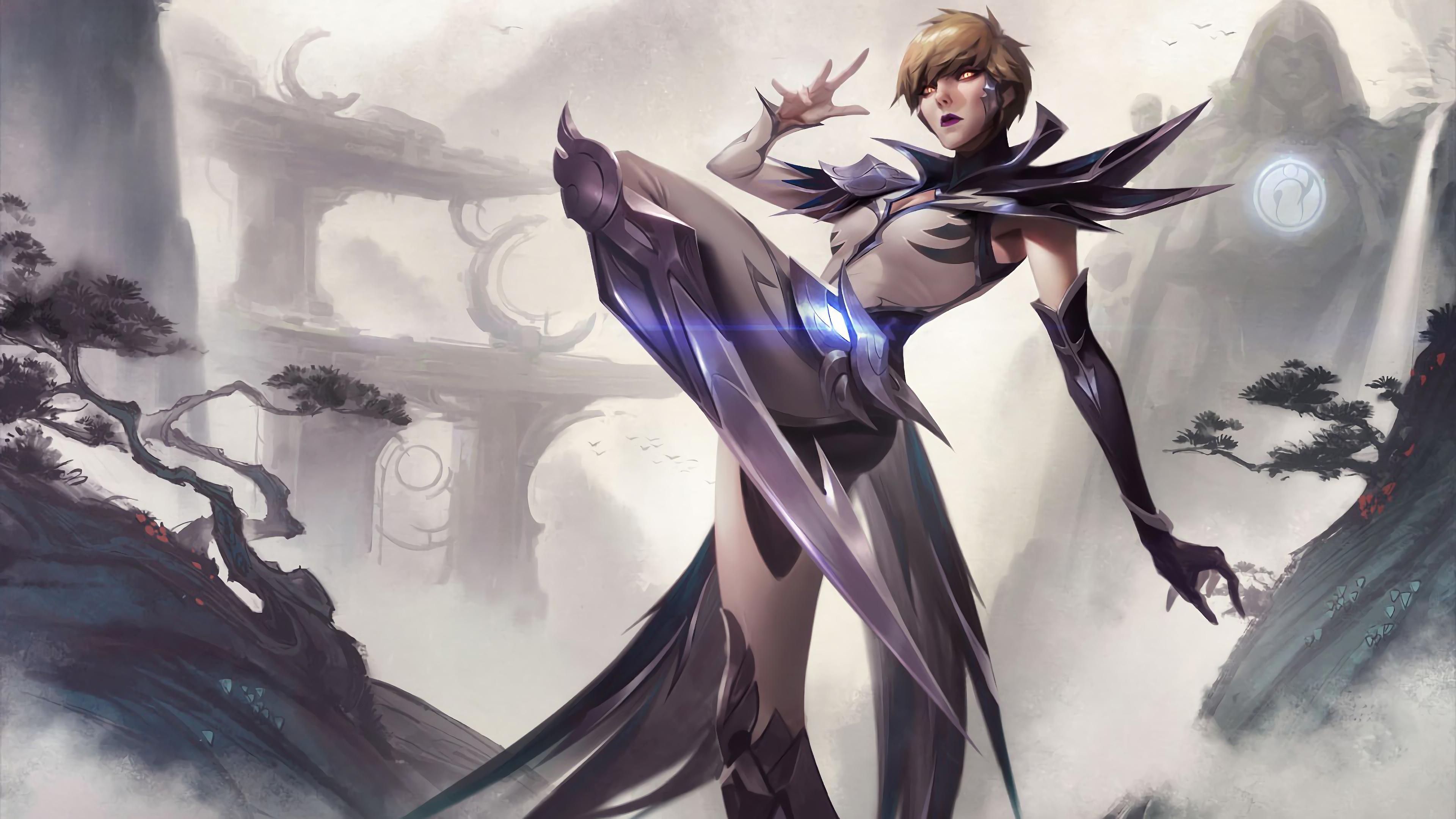 3840x2160 Invictus Gaming Camille, Splash Art, LoL, 4K wallpaper. Mocah HD Wallpaper