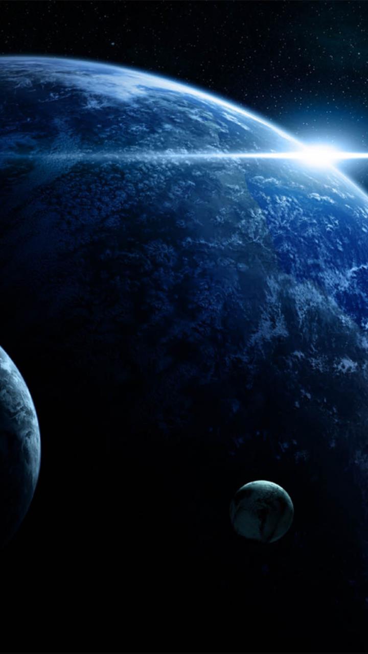 720x1280 earth like planet in space walllpaper 4k HD HD Mobile, Desktop Wallpaper