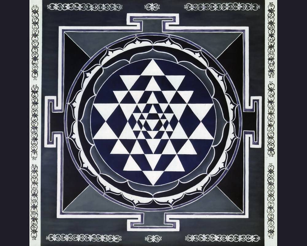 1000x800 Sri Yantra Wallpaper