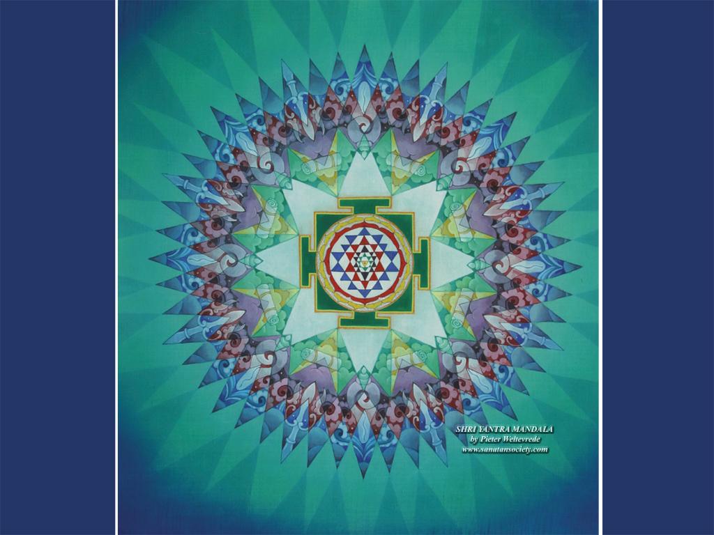 1024x768 Free Desktop Wallpaper Chakras, Yantras, Mandalas