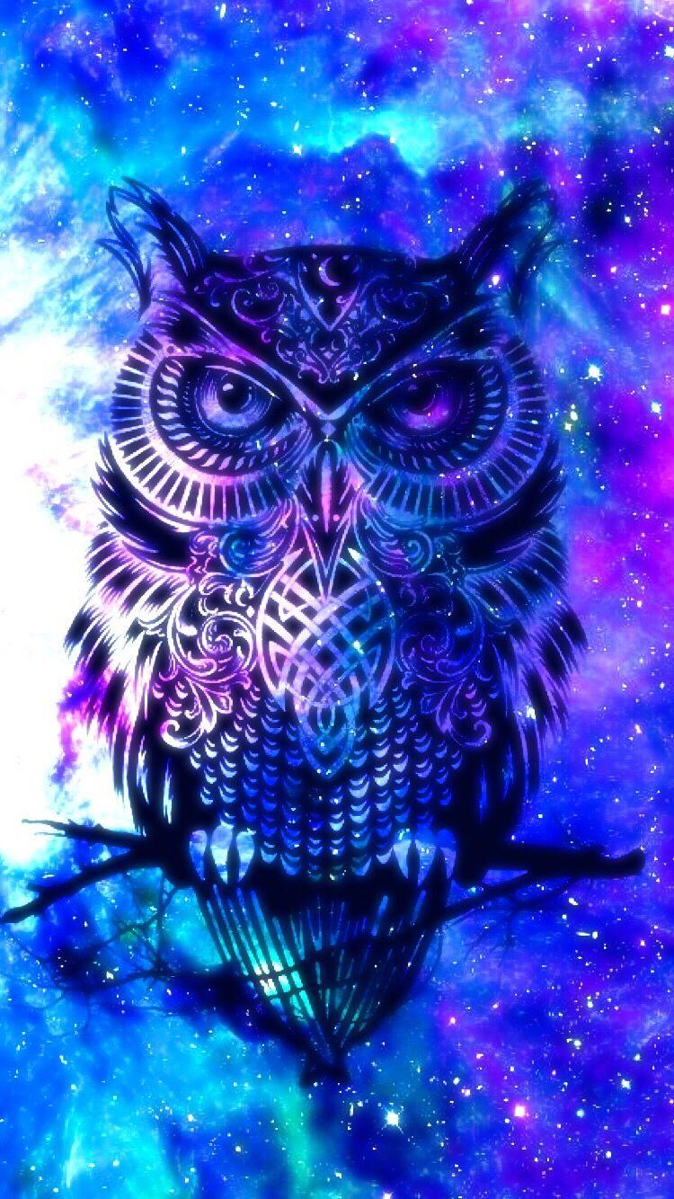 750x1334 Free download Owl galaxy cute Owl wallpaper Galaxy wallpaper Animal wallpaper [750x1334] for your Desktop, Mobile & Tablet. Explore Owl Background. Owl Wallpaper, Owl Wallpaper, Owl City Wallpaper
