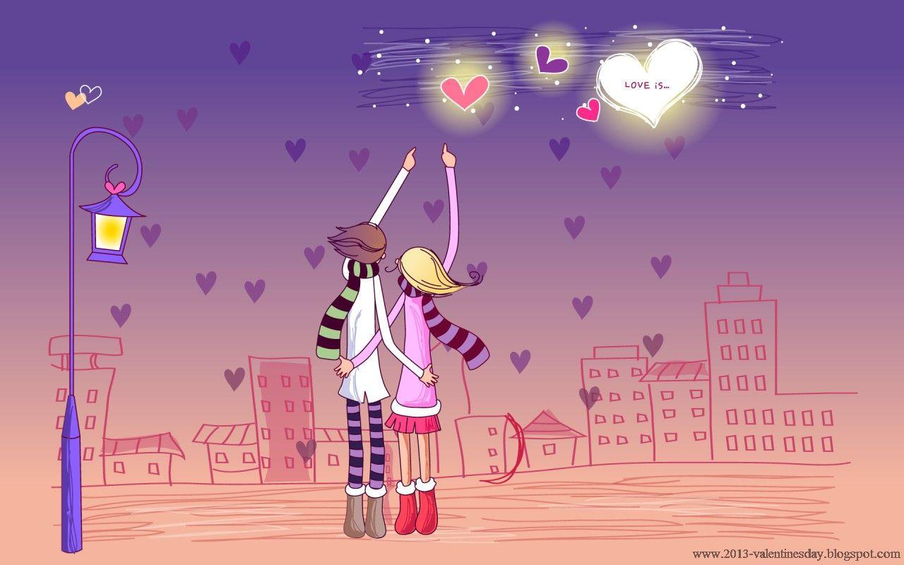 Cartoon Valentine Wallpapers - Top Free Cartoon Valentine Backgrounds -  WallpaperAccess