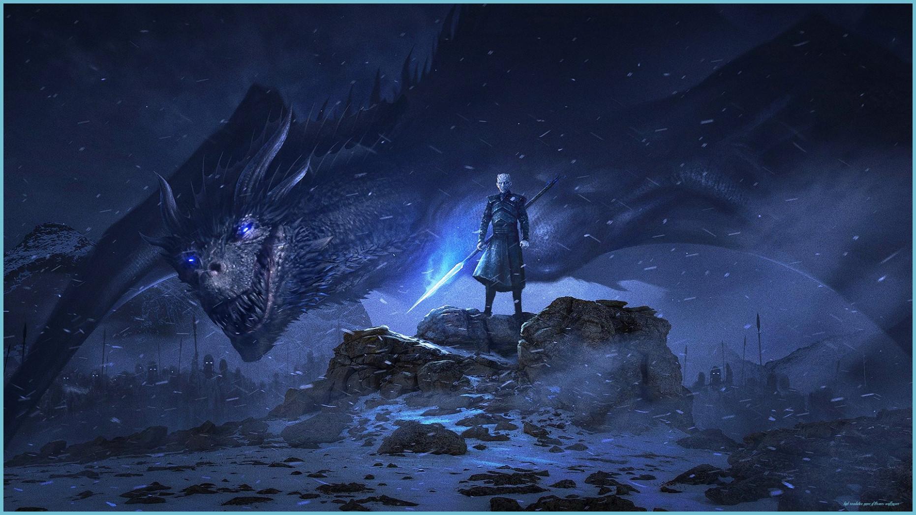 1862x1047 Spiel Der Throne Nachtkönig Kunstwerk Der Throne Wallpaper Resolution Game Of Thrones Wallpaper