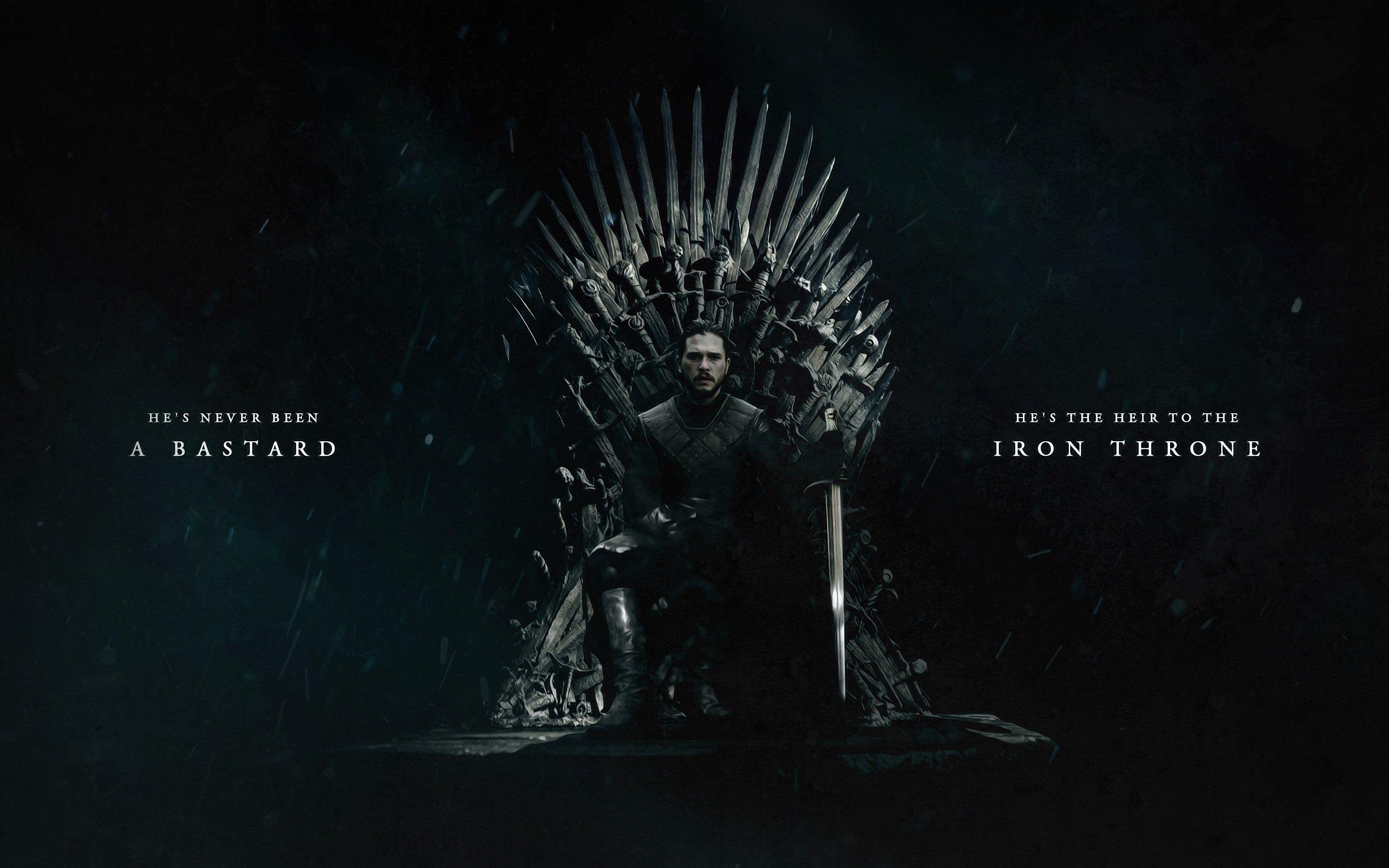 2880x1800 Iron Throne Wallpaper