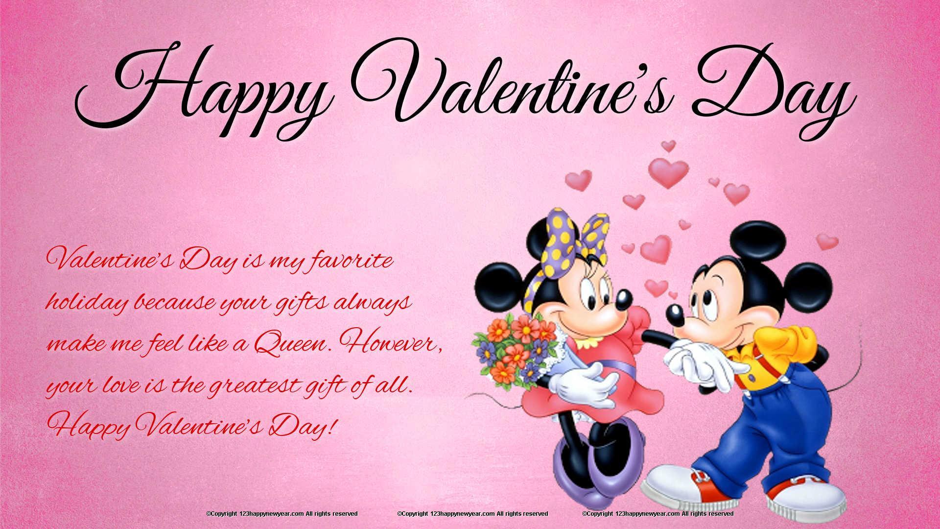 1920x1080 Valentines day cartoon wallpaper