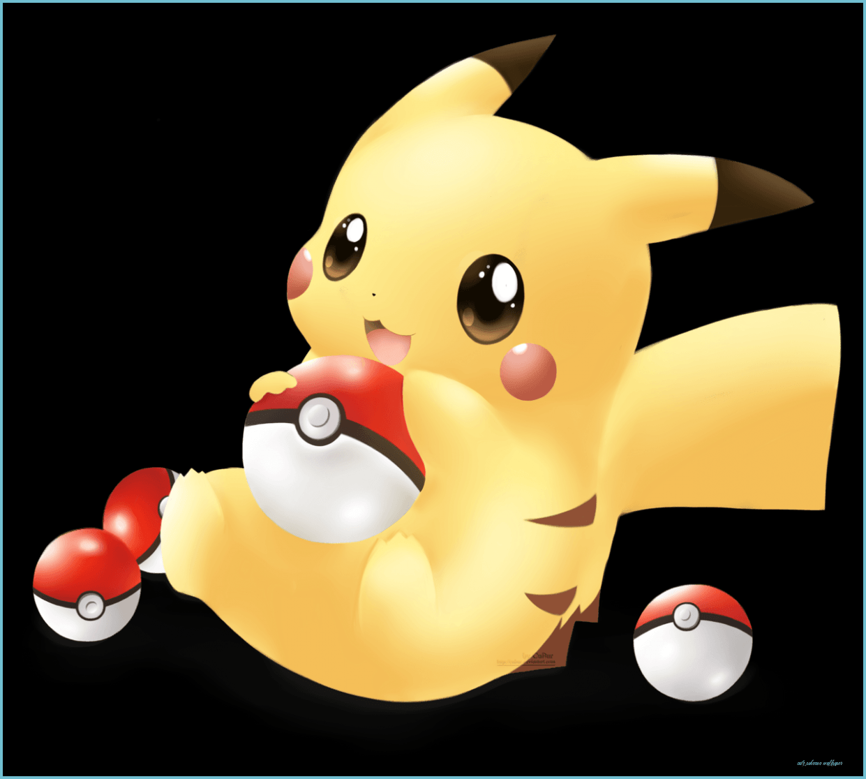 1241x1116 Pokemon Cute Pikachu Wallpaper Free Pokemon Cute Pikachu Pokemon Wallpaper