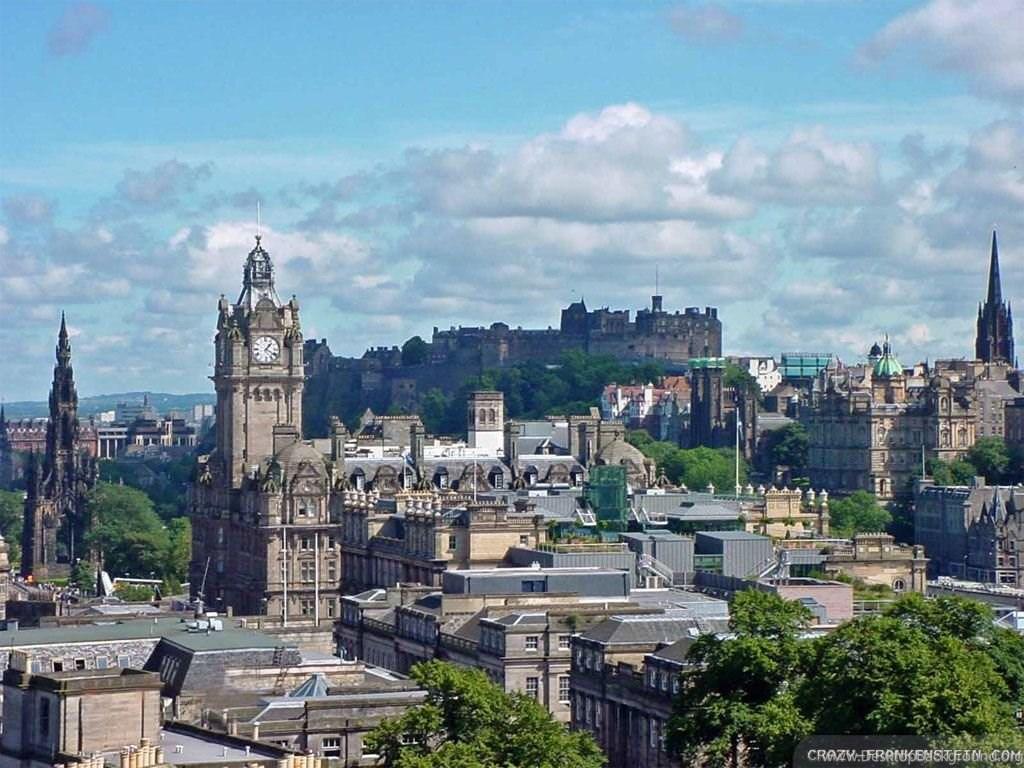 1024x768 Edinburgh Castle Wallpaper Crazy Frankenstein Desktop Background