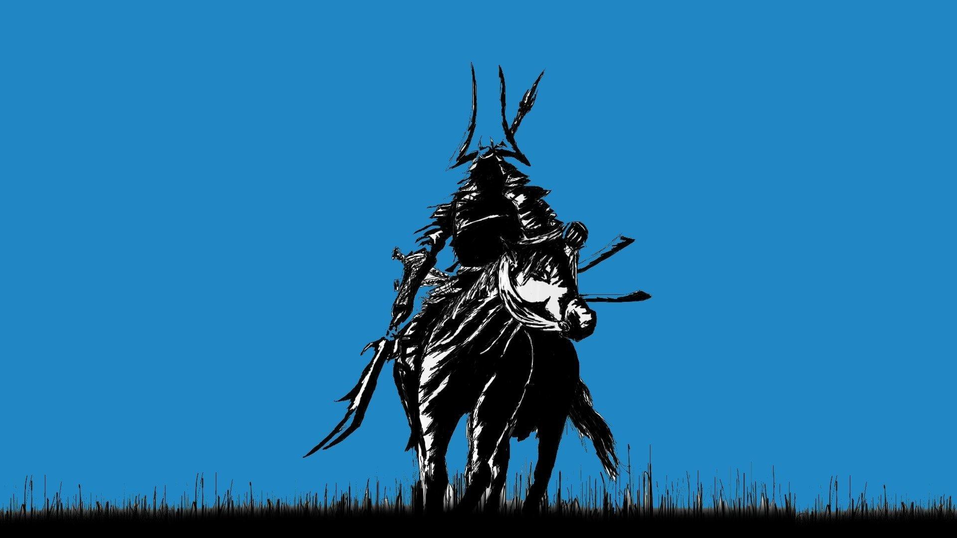 Blue Samurai Wallpapers - Top Free Blue Samurai Backgrounds -  WallpaperAccess