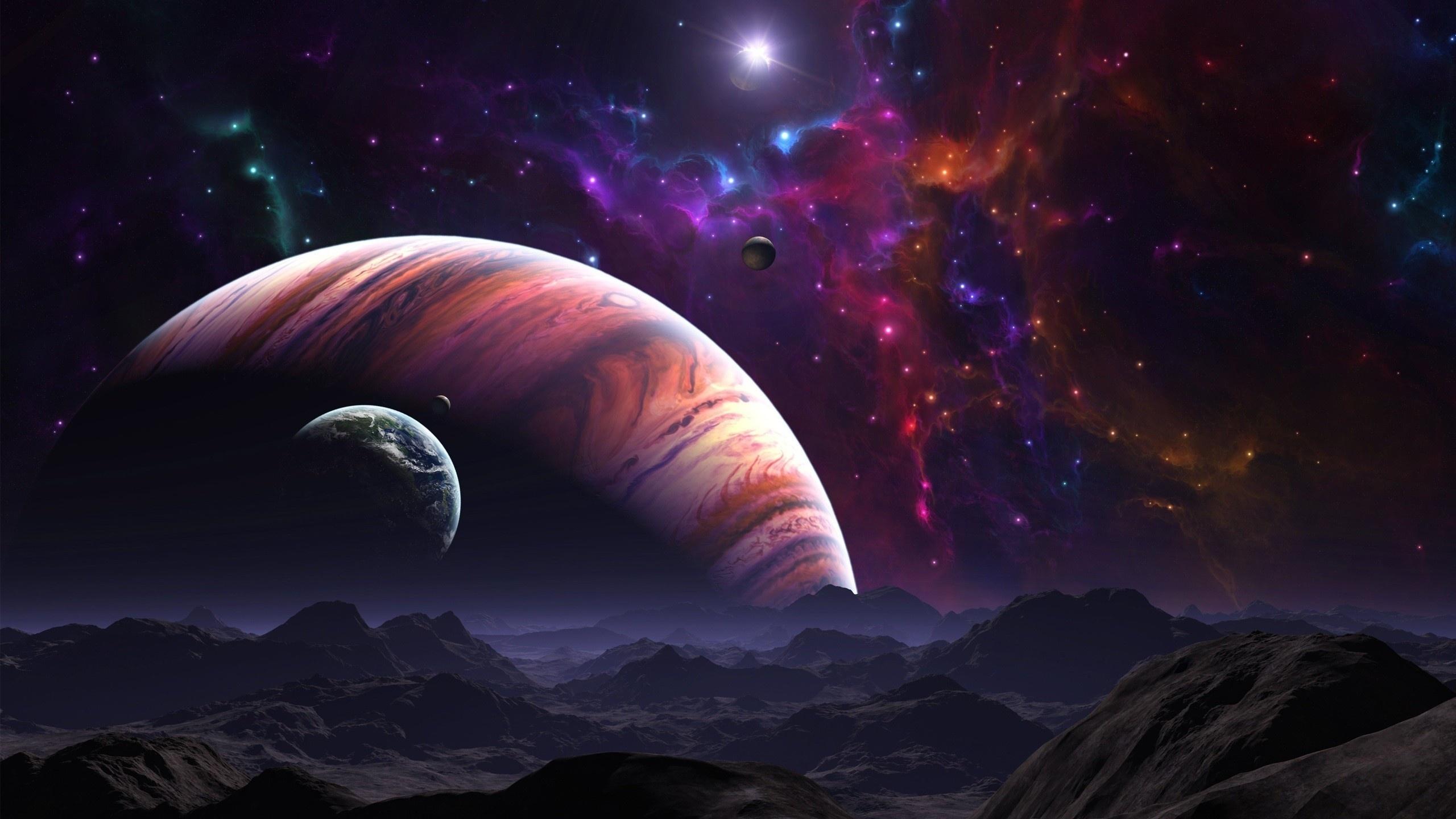 2560x1440 Awesome Outer Space desktop PC and Mac wallpaper