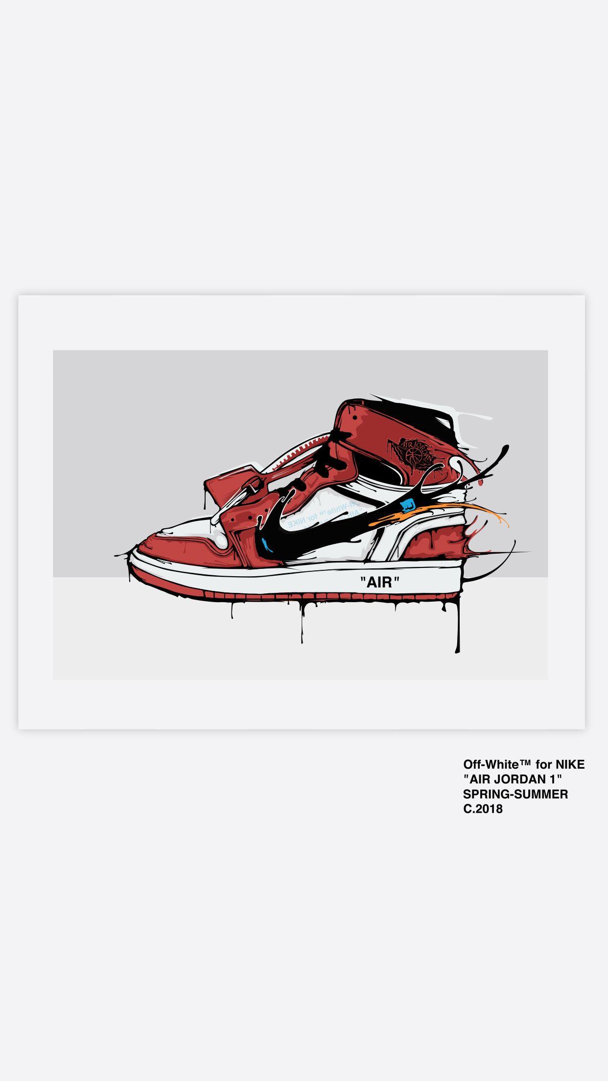 1242x2208 Air Jordan 1 Wallpaper