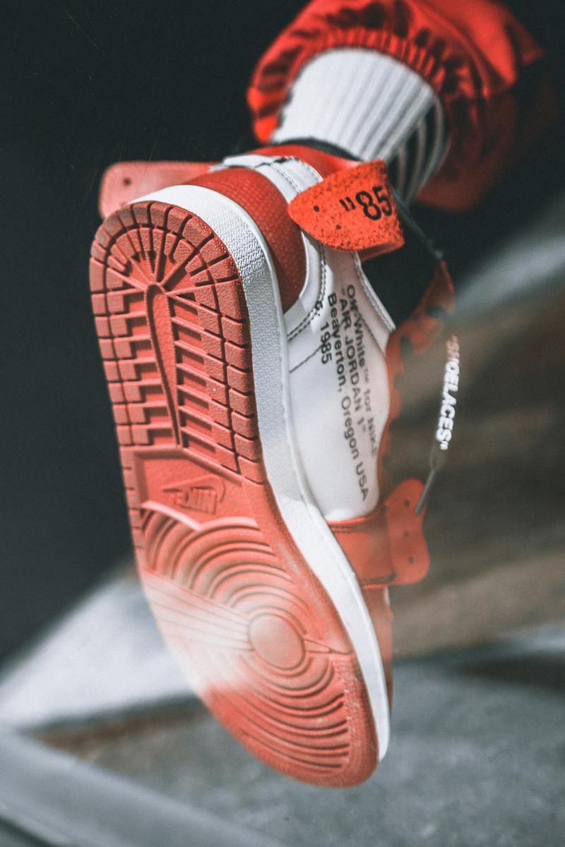 800x1200 Free download OFF WHITE x Air Jordan 1 On Feet Image HYPEBEAST [800x1200] for your Desktop, Mobile & Tablet. Explore Wallpaper Sneakers Hypebeast. Wallpaper Sneakers Hypebeast, Sneakers Wallpaper, Hypebeast Wallpaper