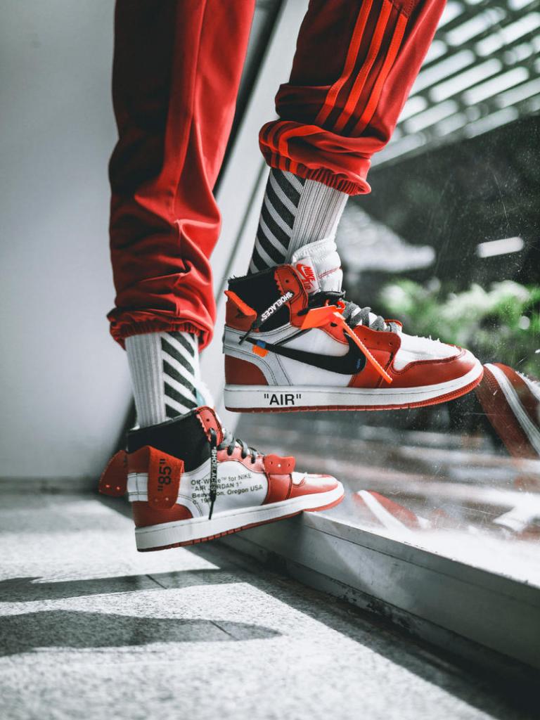 768x1024 Free download OFF WHITE x Air Jordan 1 On Feet Image HYPEBEAST [800x1200] for your Desktop, Mobile & Tablet. Explore Wallpaper Sneakers Hypebeast. Wallpaper Sneakers Hypebeast, Sneakers Wallpaper, Hypebeast Wallpaper