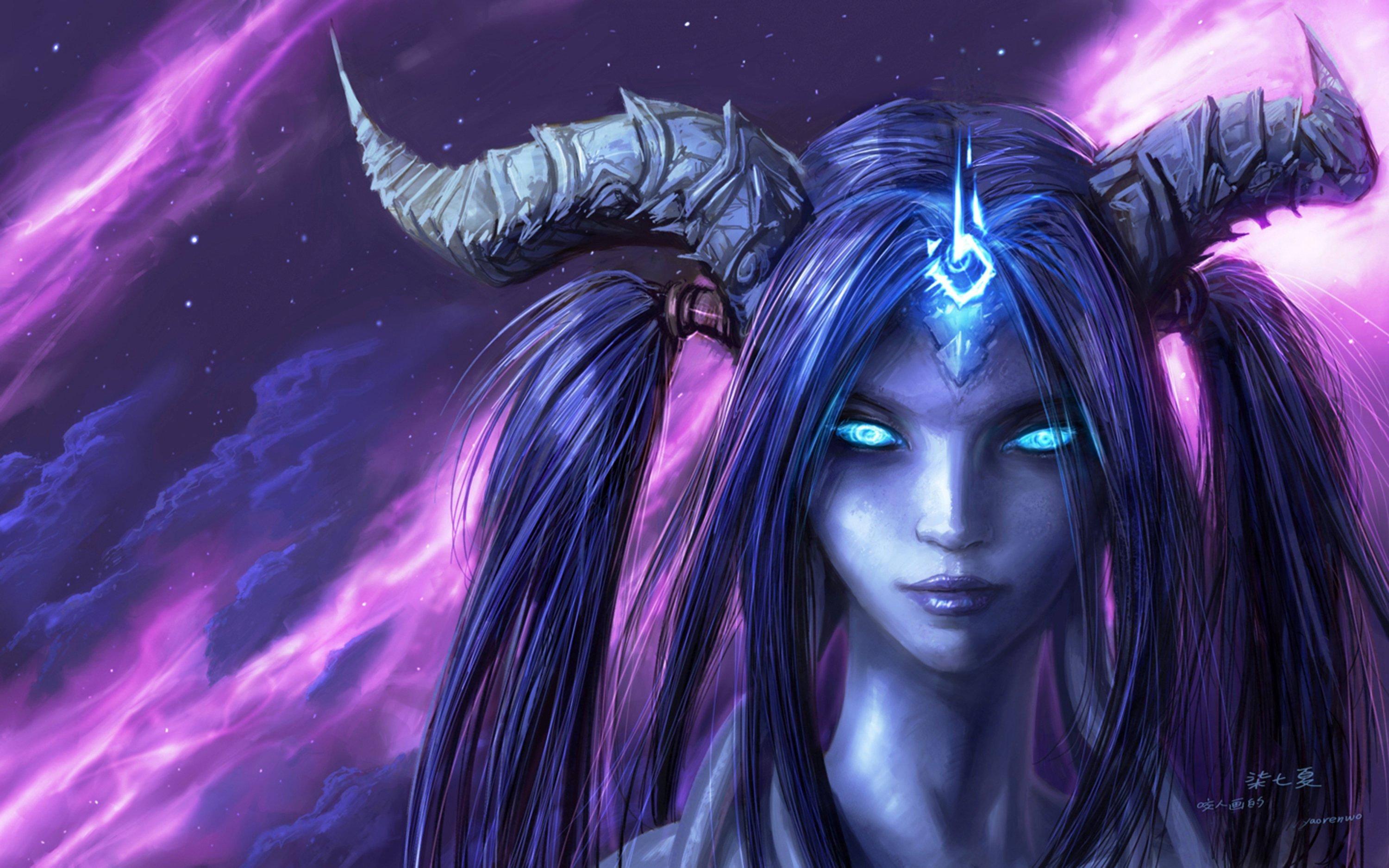 3000x1875 Blue Demon Wallpaper