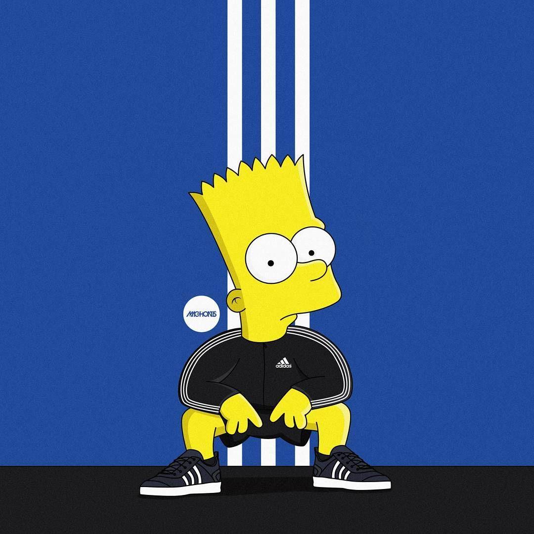 1080x1080 Bart Simpson Wallpaper iPhone Supreme Wallpaper HD
