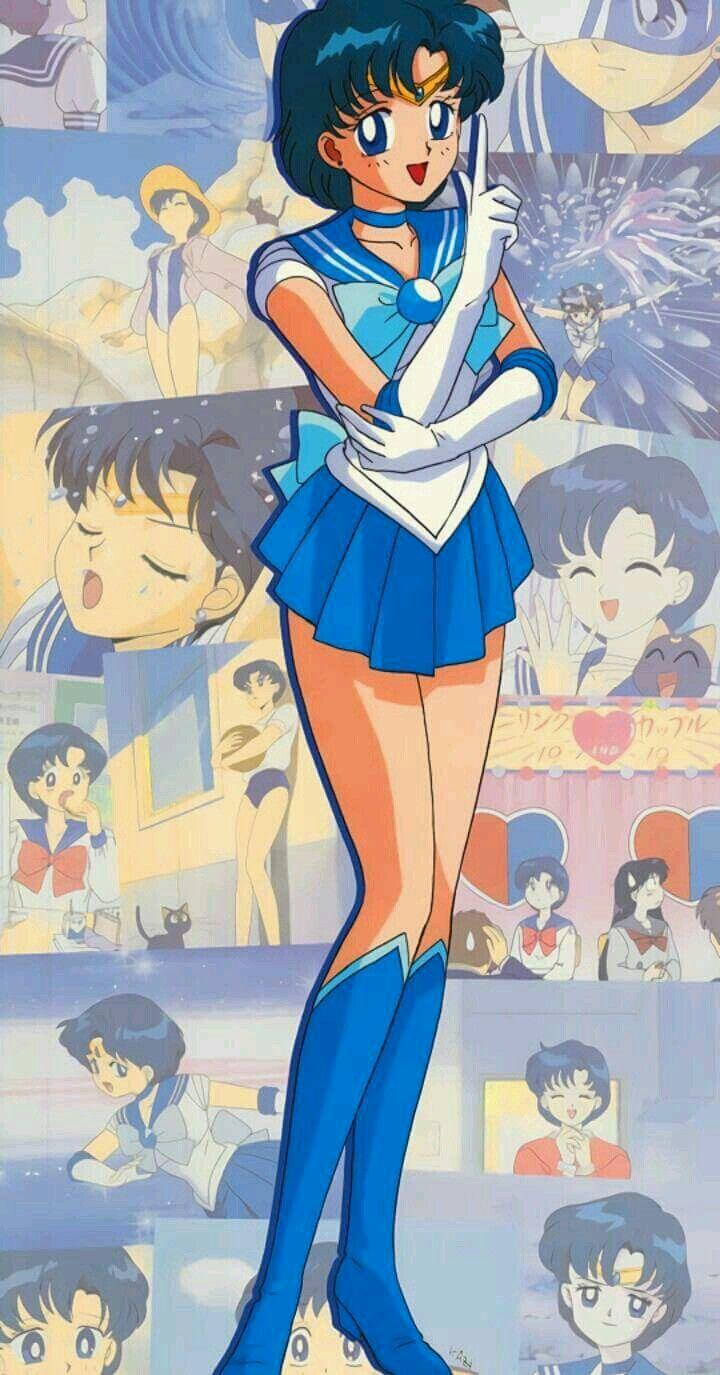 720x1375 Sailor Mercury iPhone wallpaper. Sailor moon manga, Sailor moon character, Sailor mercury