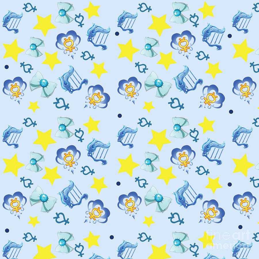 900x900 Sailor Mercury Power Digital Art