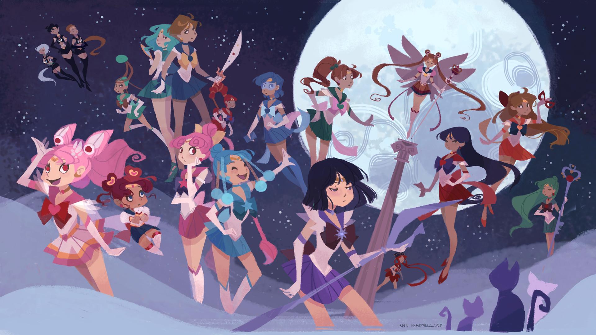 1920x1080 Sailor Moon HD Wallpaper 1920×1080