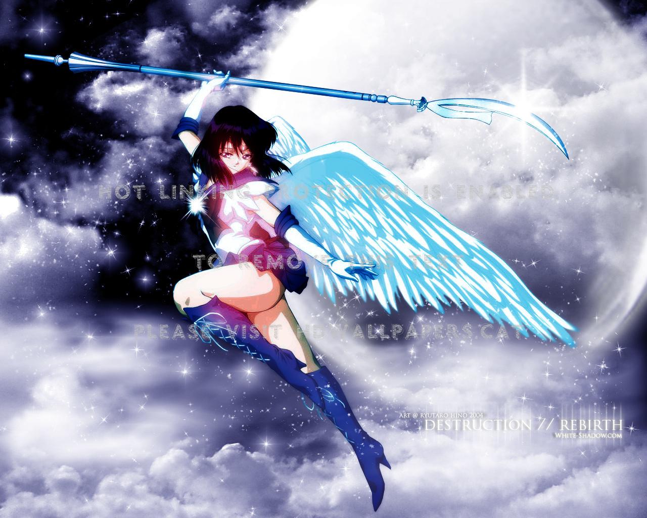 1280x1024 sailor saturn with wings moon mistress 9